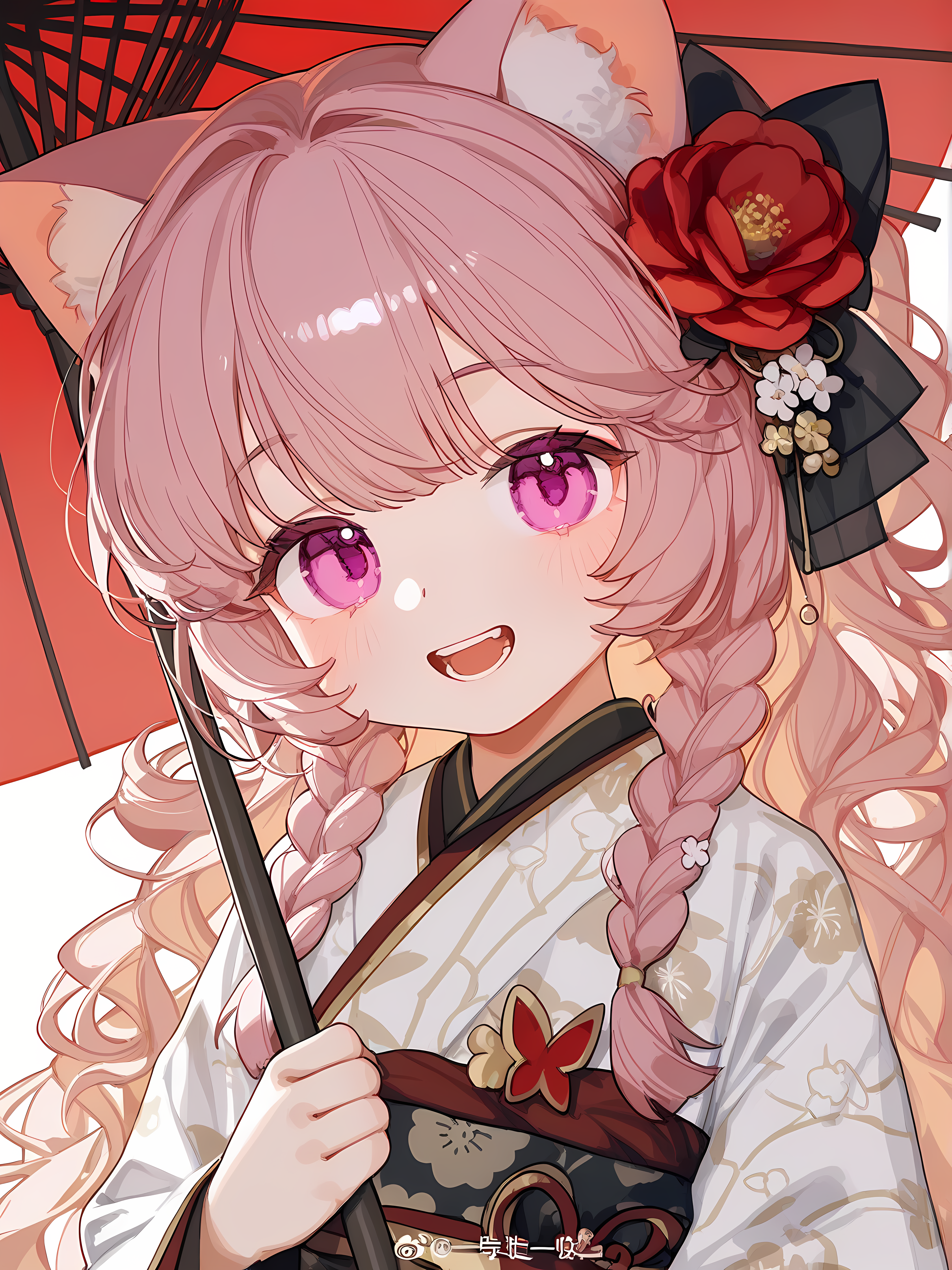Yua(OC) - Kimono Ver.