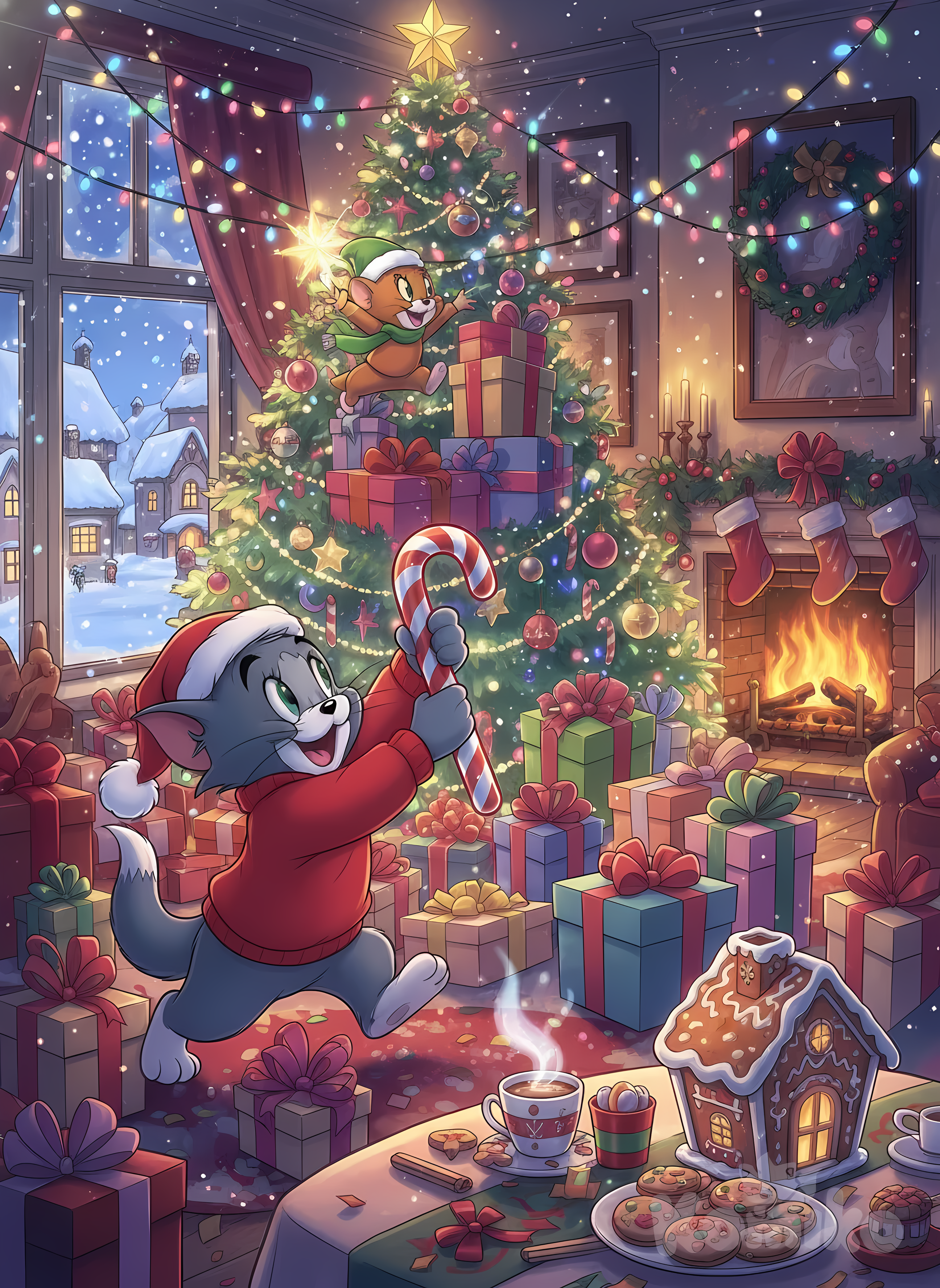 Tom and Jerry Christmas 🎁