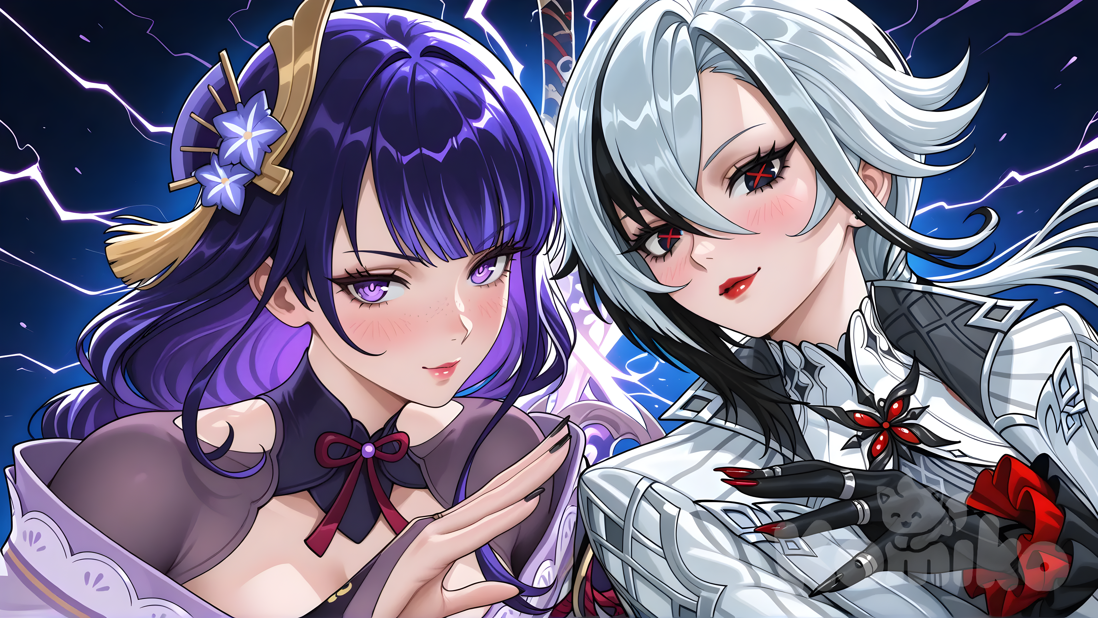 Arlecchino vs Raiden_Shogun