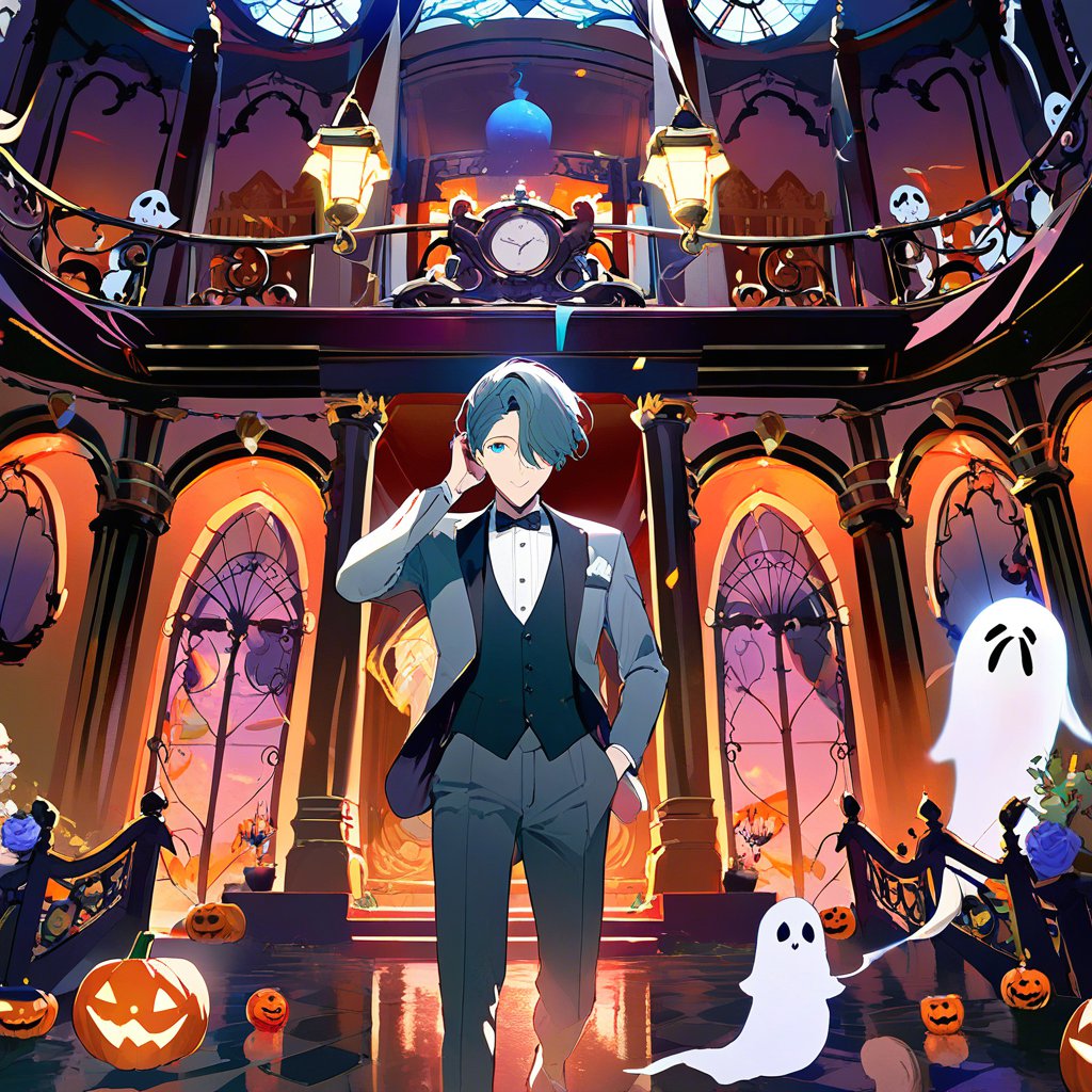 John as a ghost