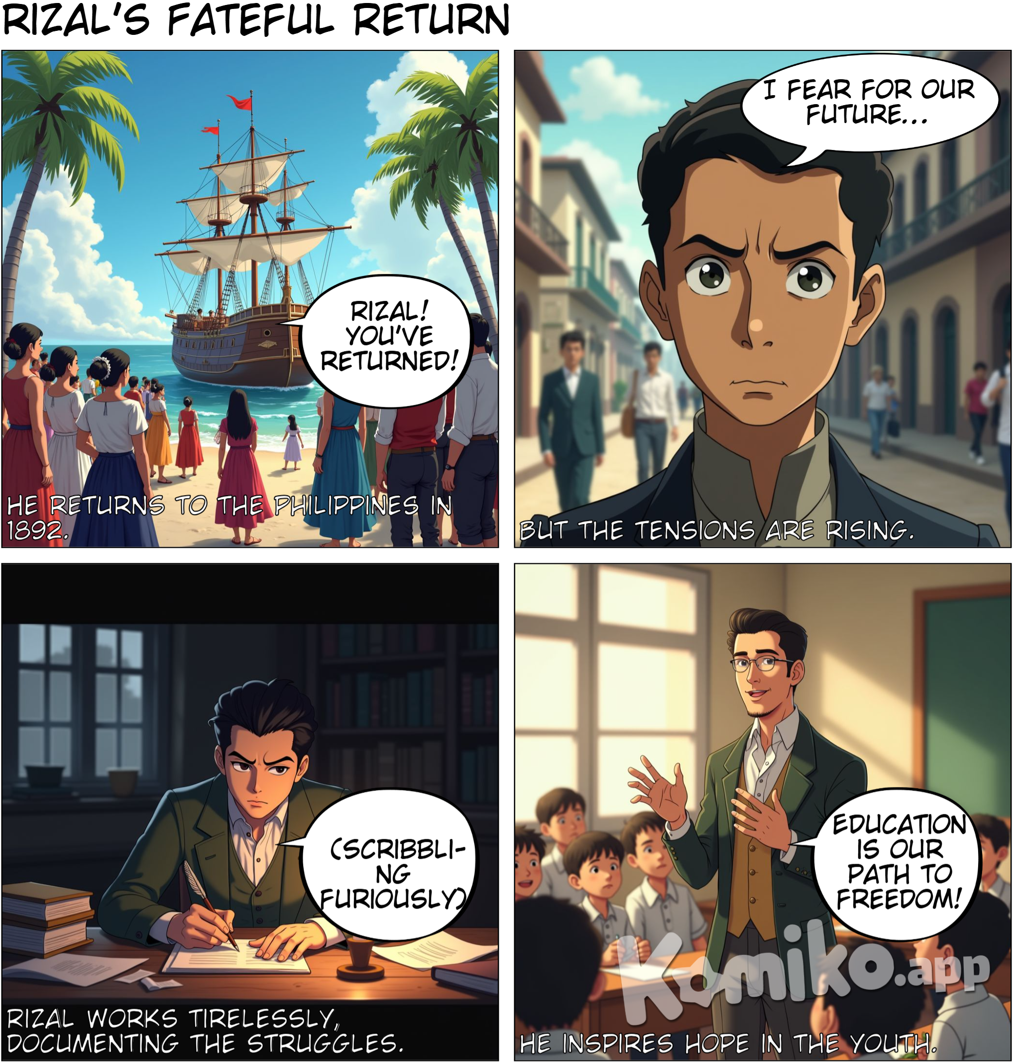 Jose Rizal's Journey