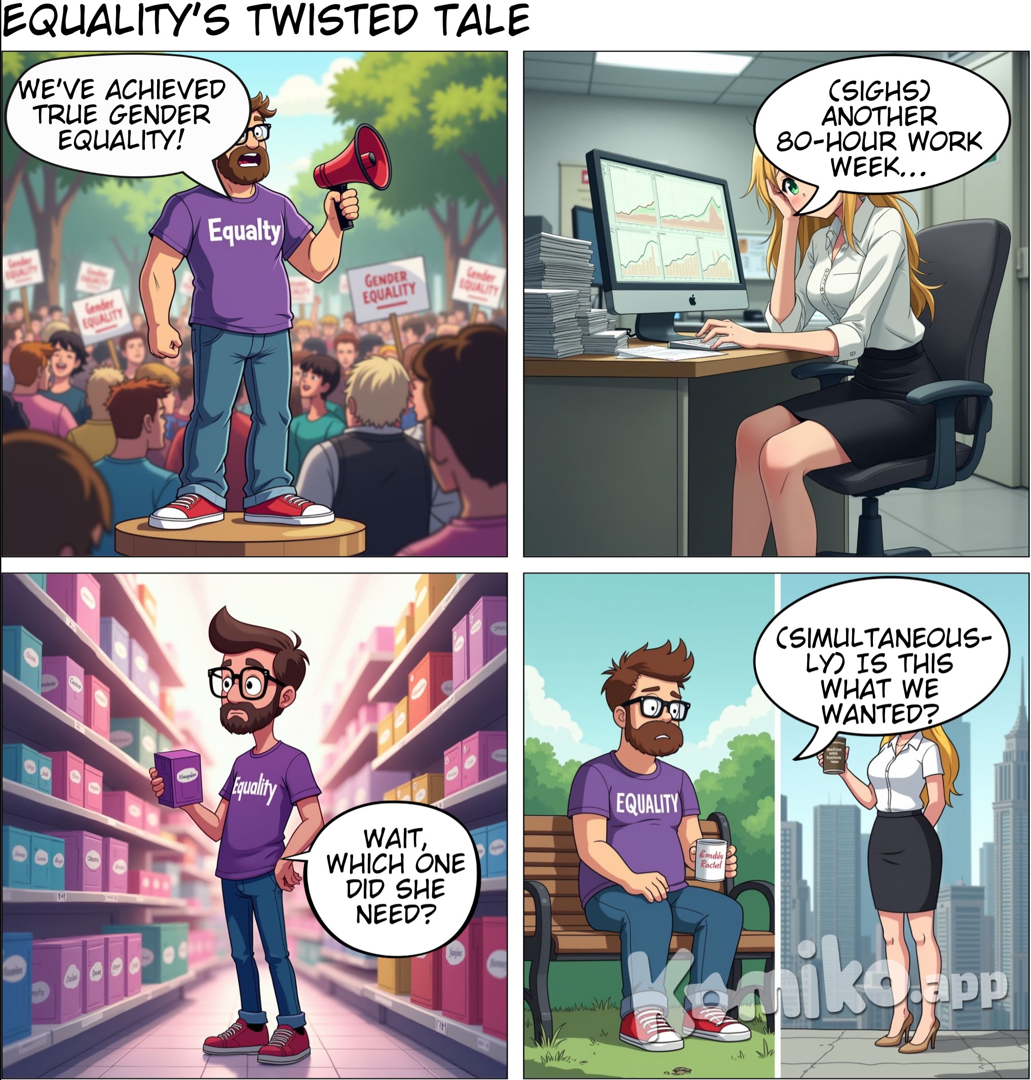 Gender equality of modern world