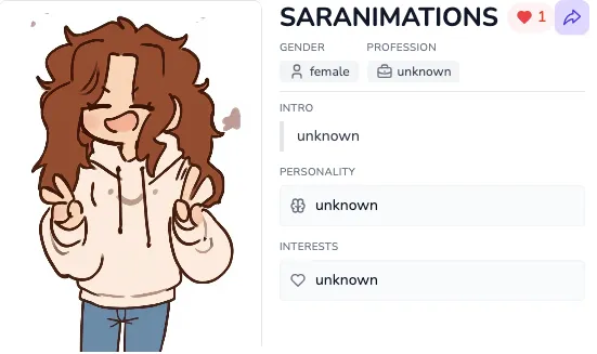 making a youtube channel so i drew a sketch and this is what i got ahhhh she is soo cute