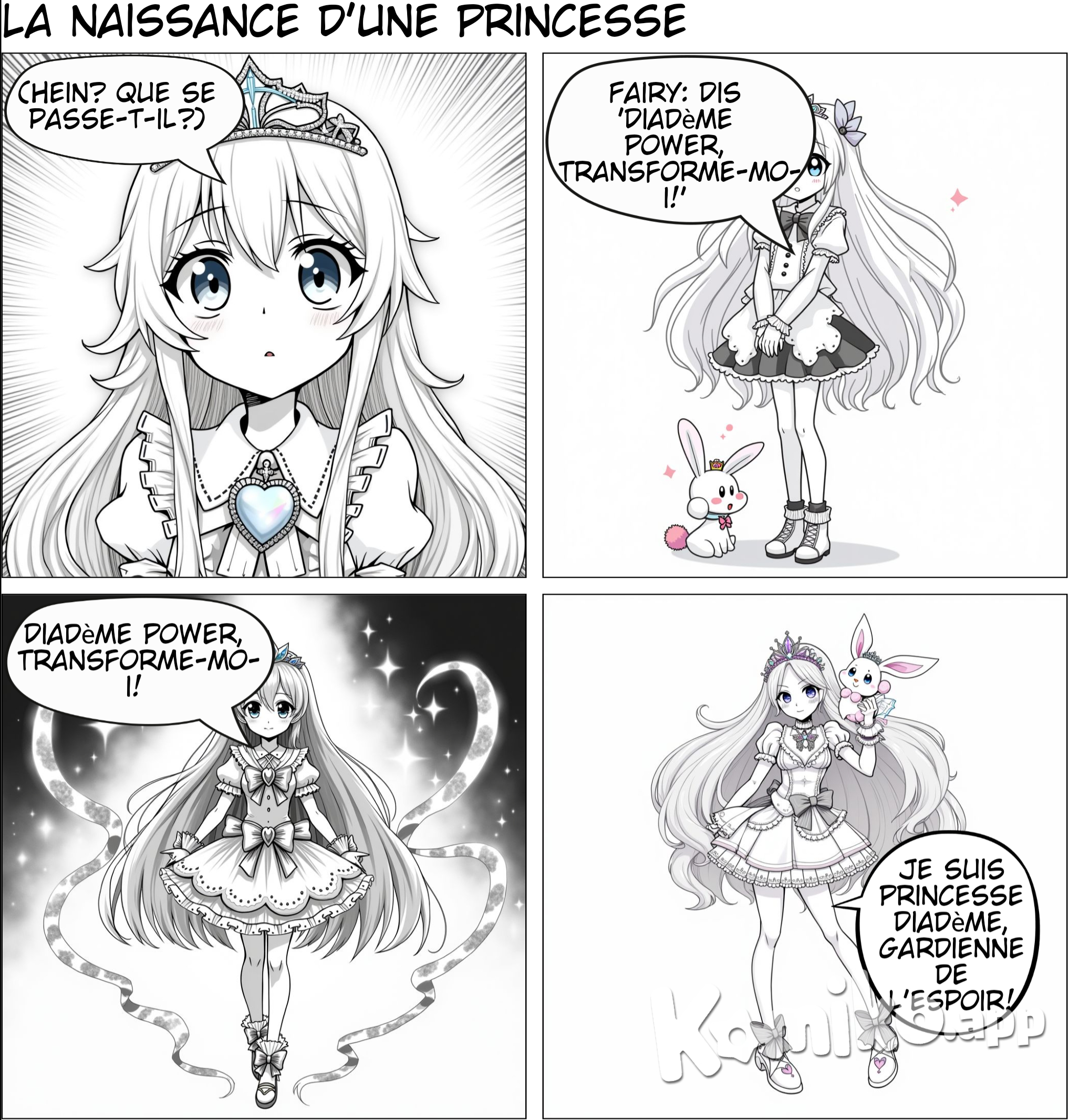 Pretty cure fanseries princesse diadème