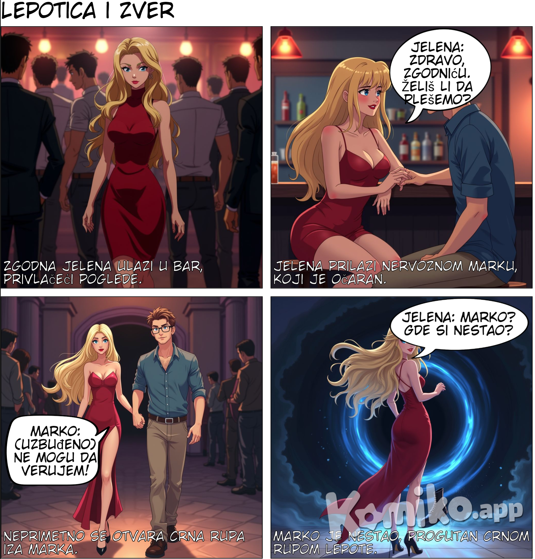 Zgodna devojka prilazi. Na putu ka kojoj mnogi su nestali.