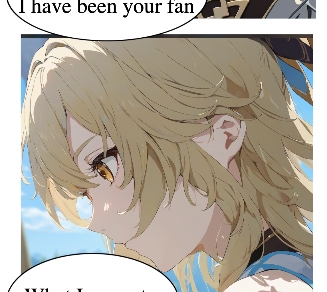 Zhongli being your fan? The truth is...