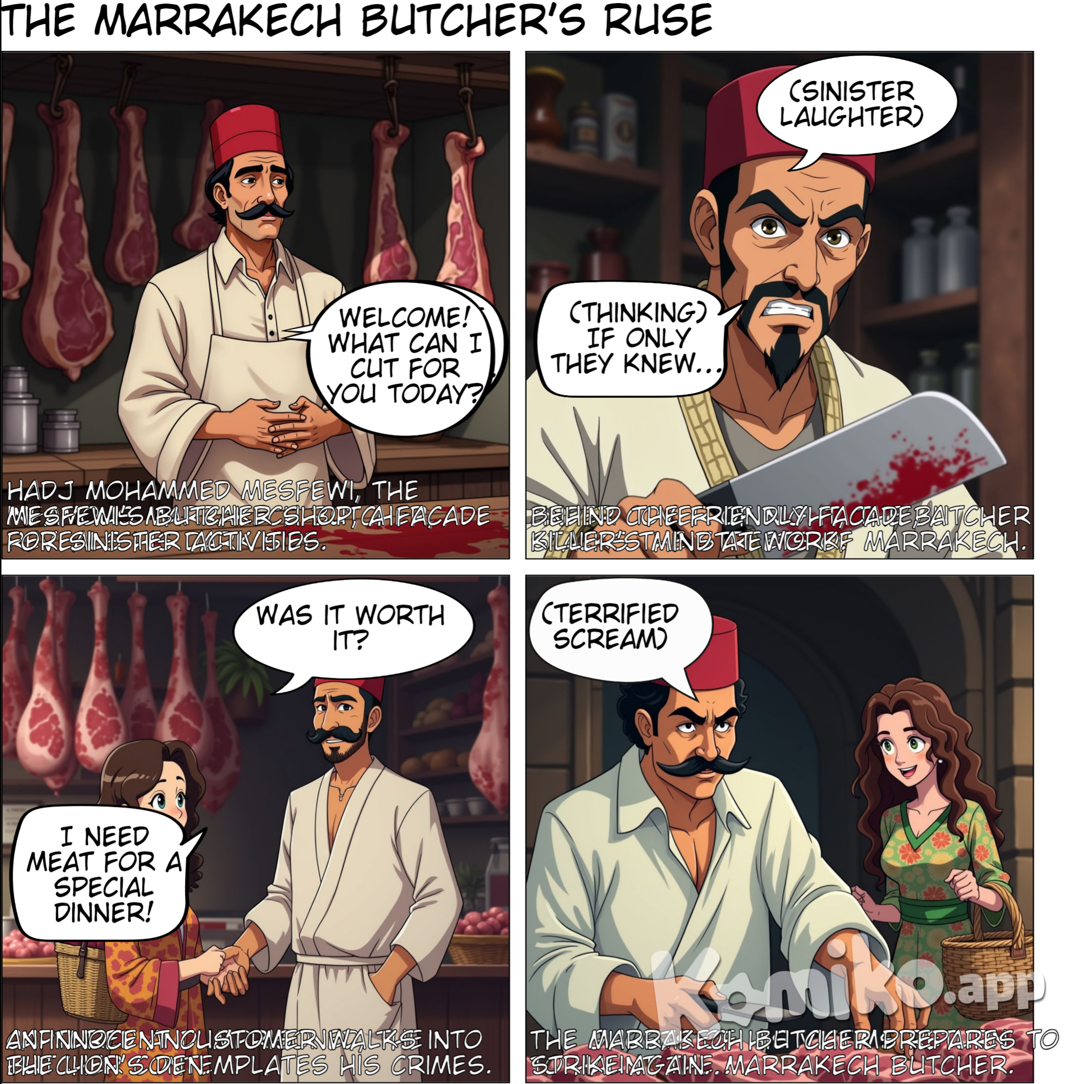  Hadj Mohammed Mesfewi, known as the "Marrakech butcher,"