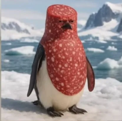 Salamino pinguino 