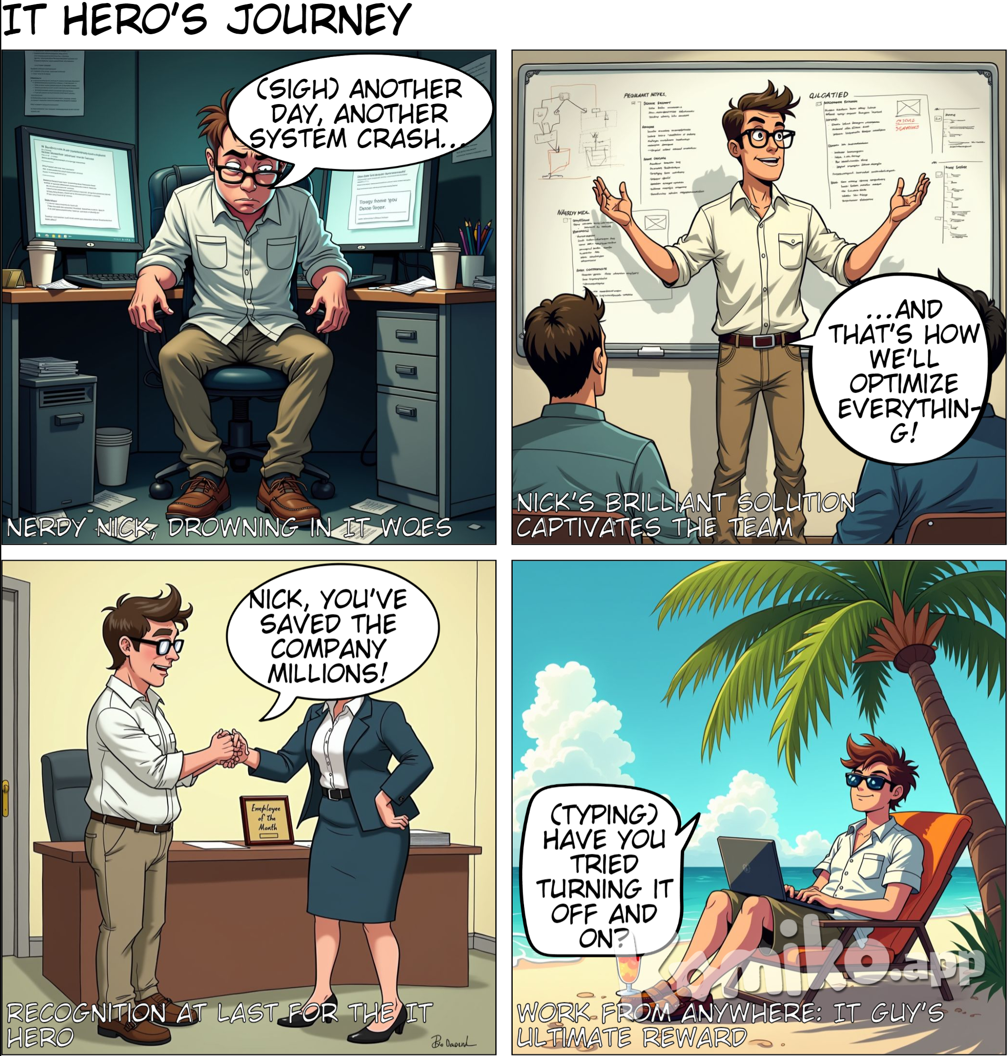 Motivational Story of IT guy