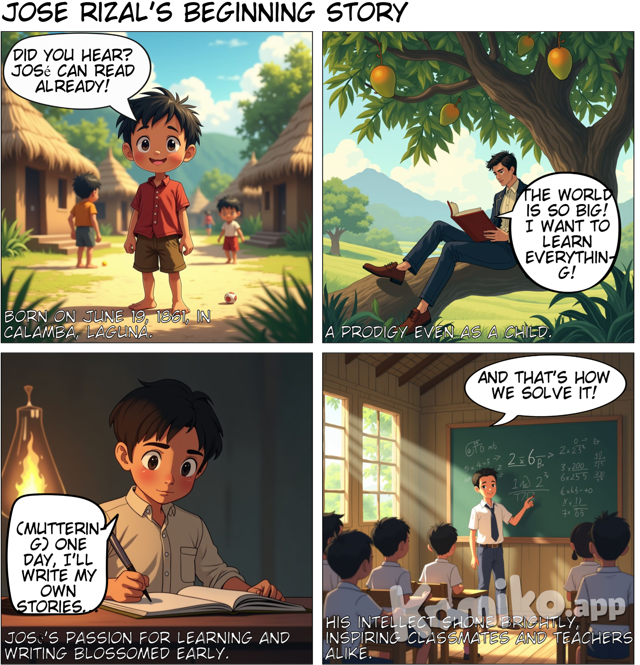 Jose Rizal's Journey