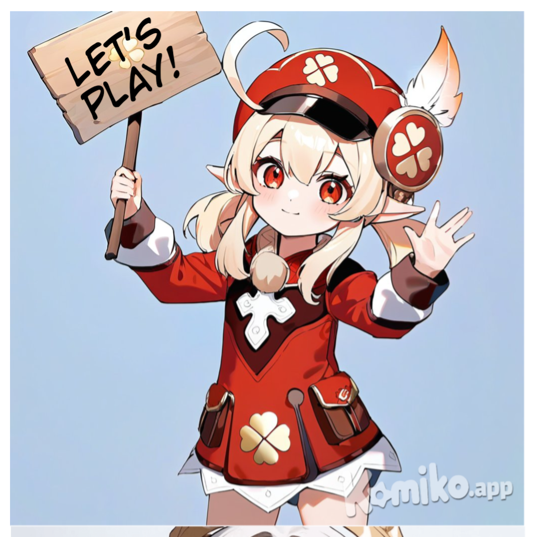 Cutees holding sign