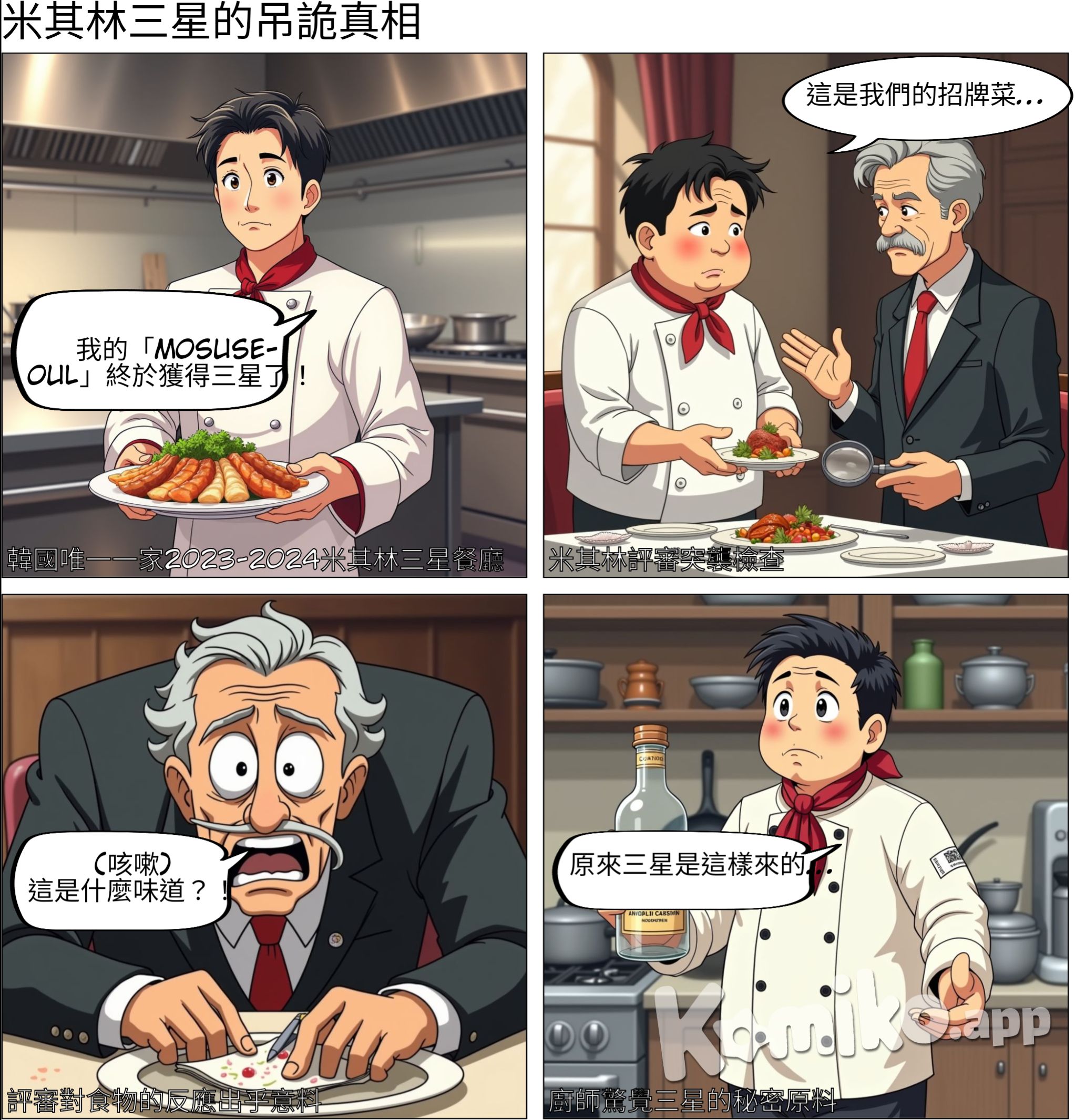 經營一家餐廳「Mosuseoul」,是韓國唯一一家於2023-2024米其林拿下三星的餐廳。「Mosuseoul」