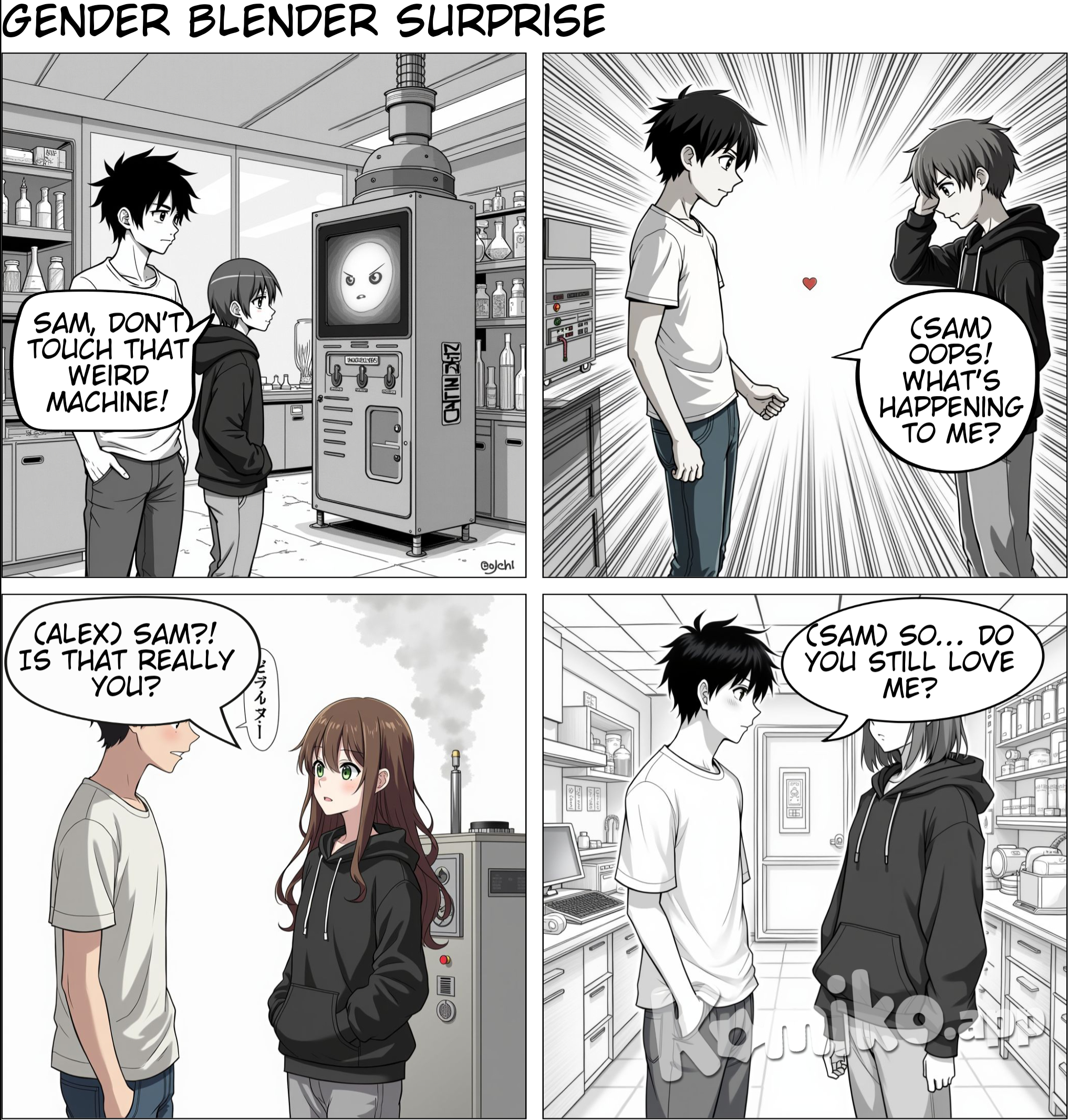 Gender blender male to female boyfriend 