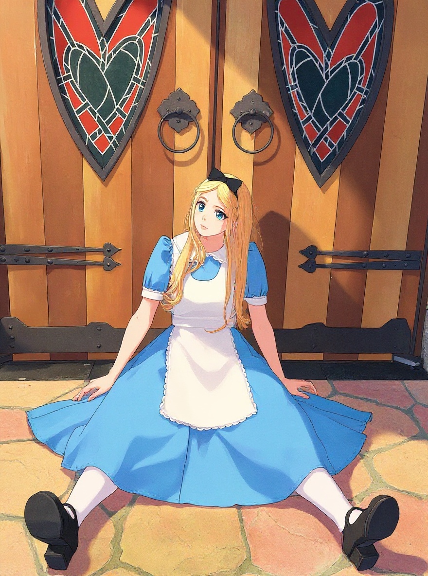 Maria as Alice
