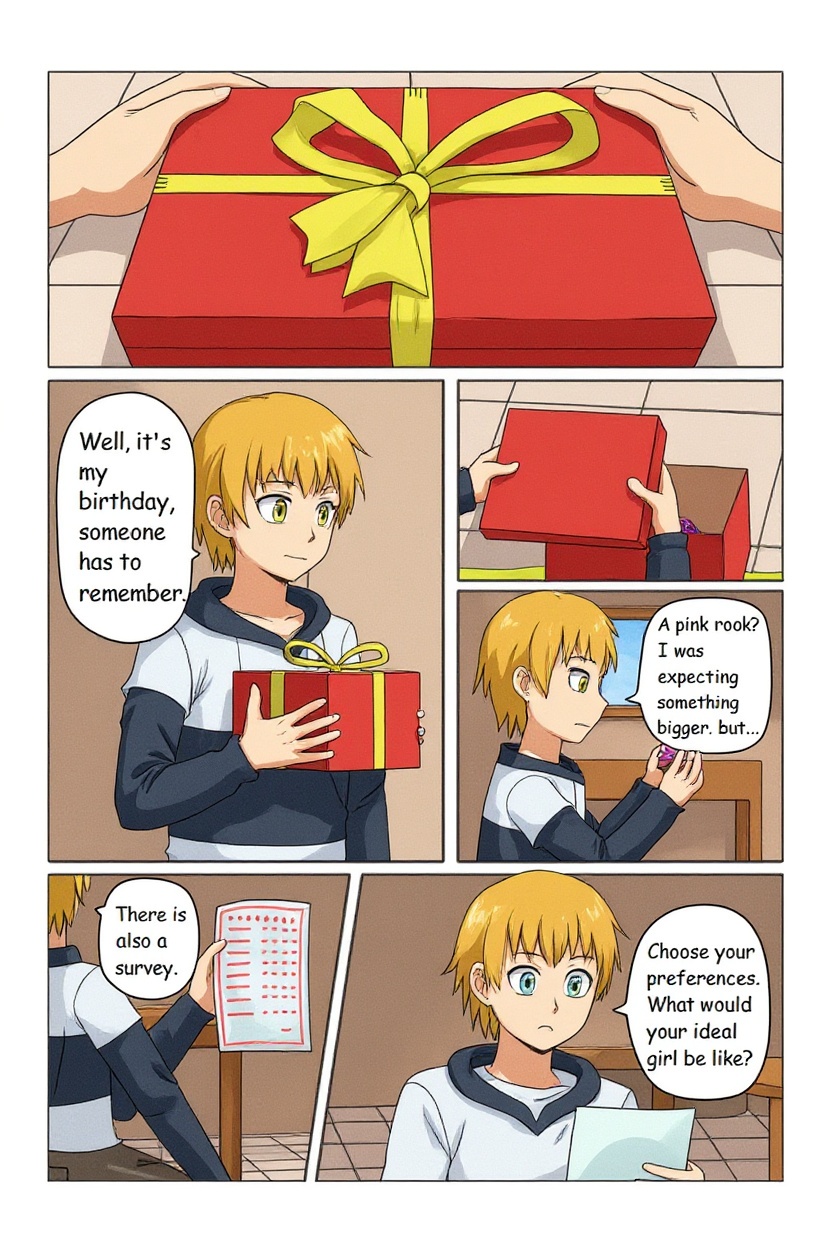 From Today I'll be a Goddess (Anime comic) 4