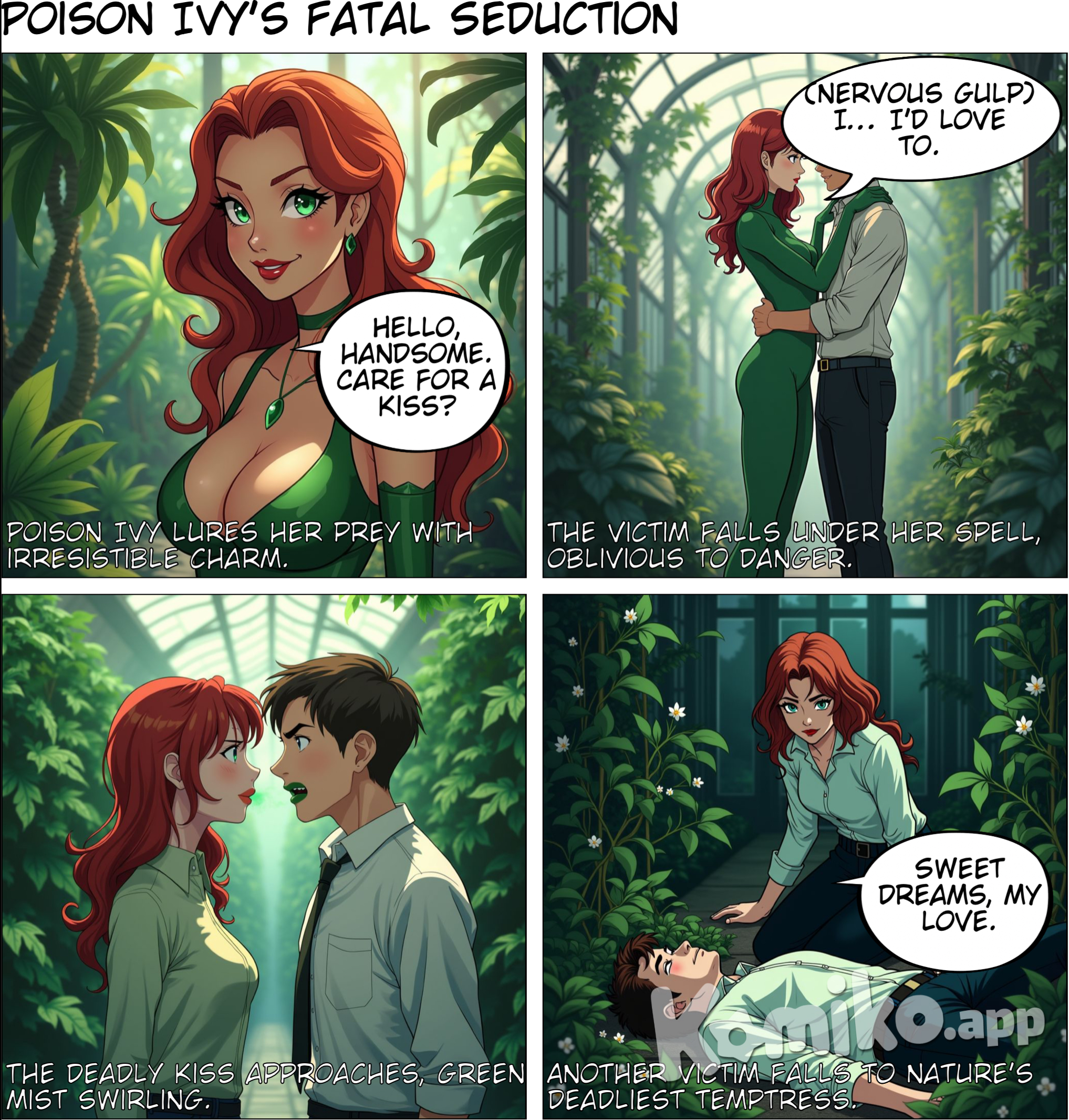 Poison ivy’s deadly kiss