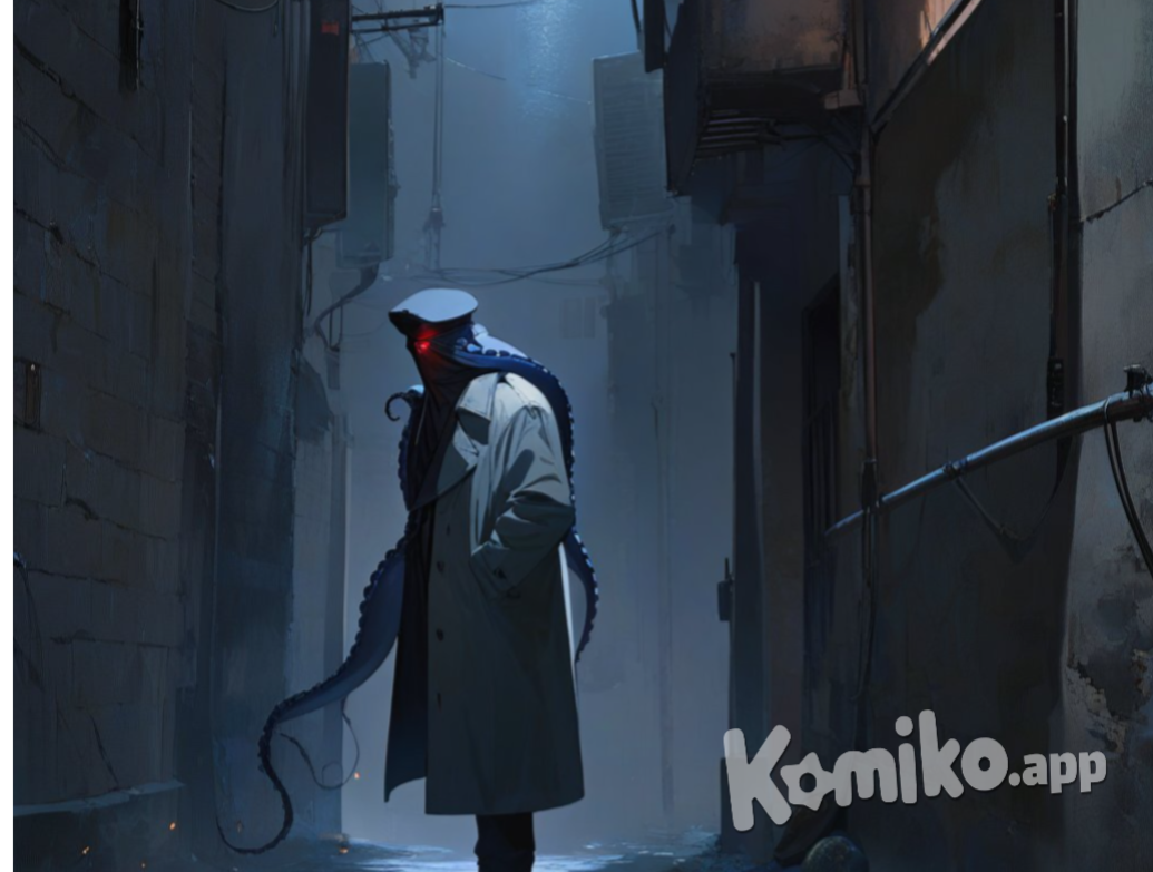 Don't go into the blue alley