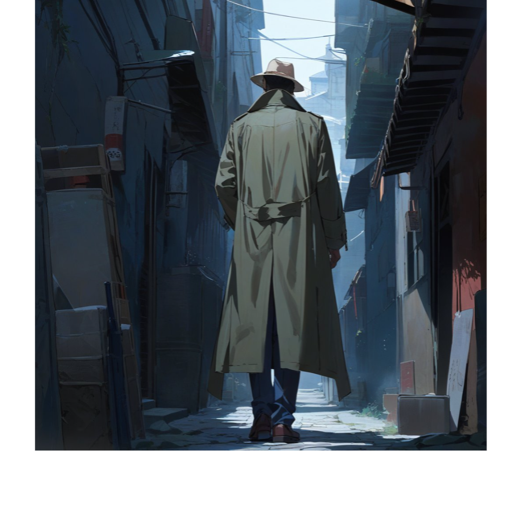 Don't go into the blue alley