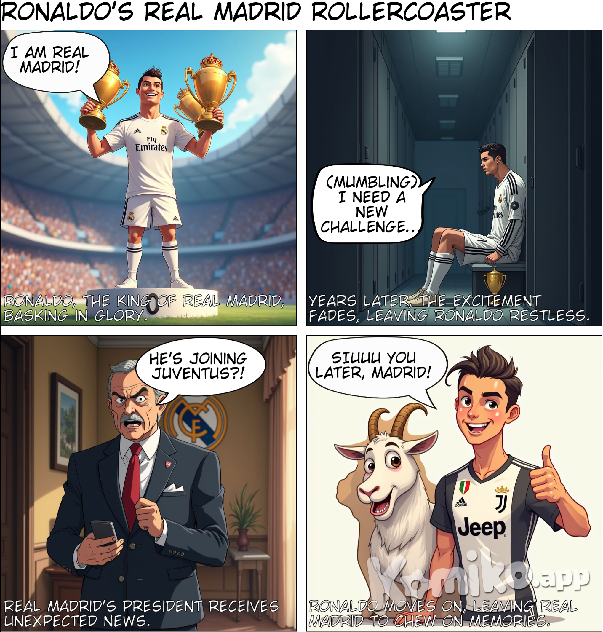 ronaldo and real madrid