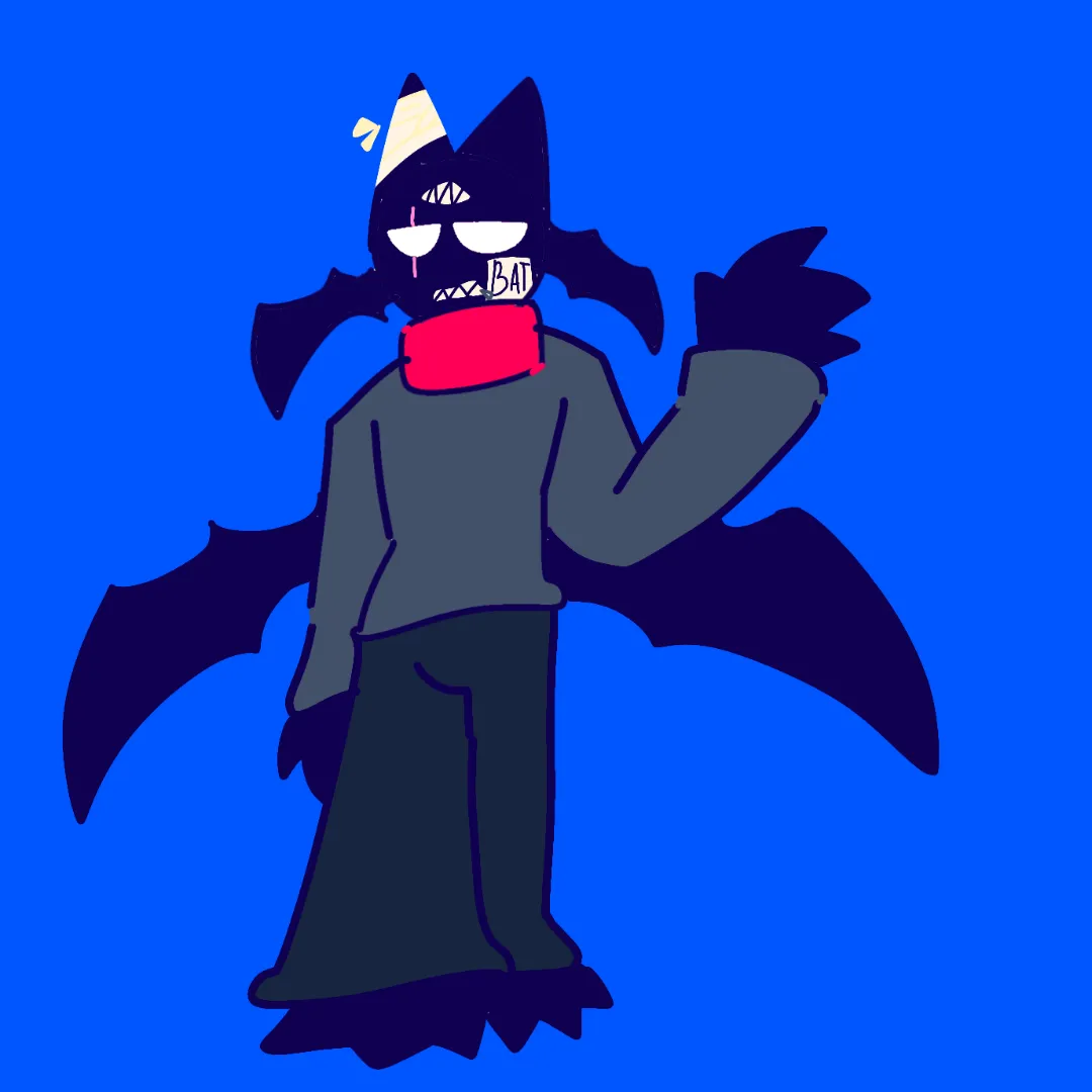 Esse e o Bat um garoto morsego demoníaco que sofreu durante sua infância sando abandonado por seus pais quando tinha 4 anos e sendo zoado por muitos sem ninguém que se importa se com ele até que ele conhece uma garota chamada prey o resto da história será contado quando eu postar uma imagem da prey 