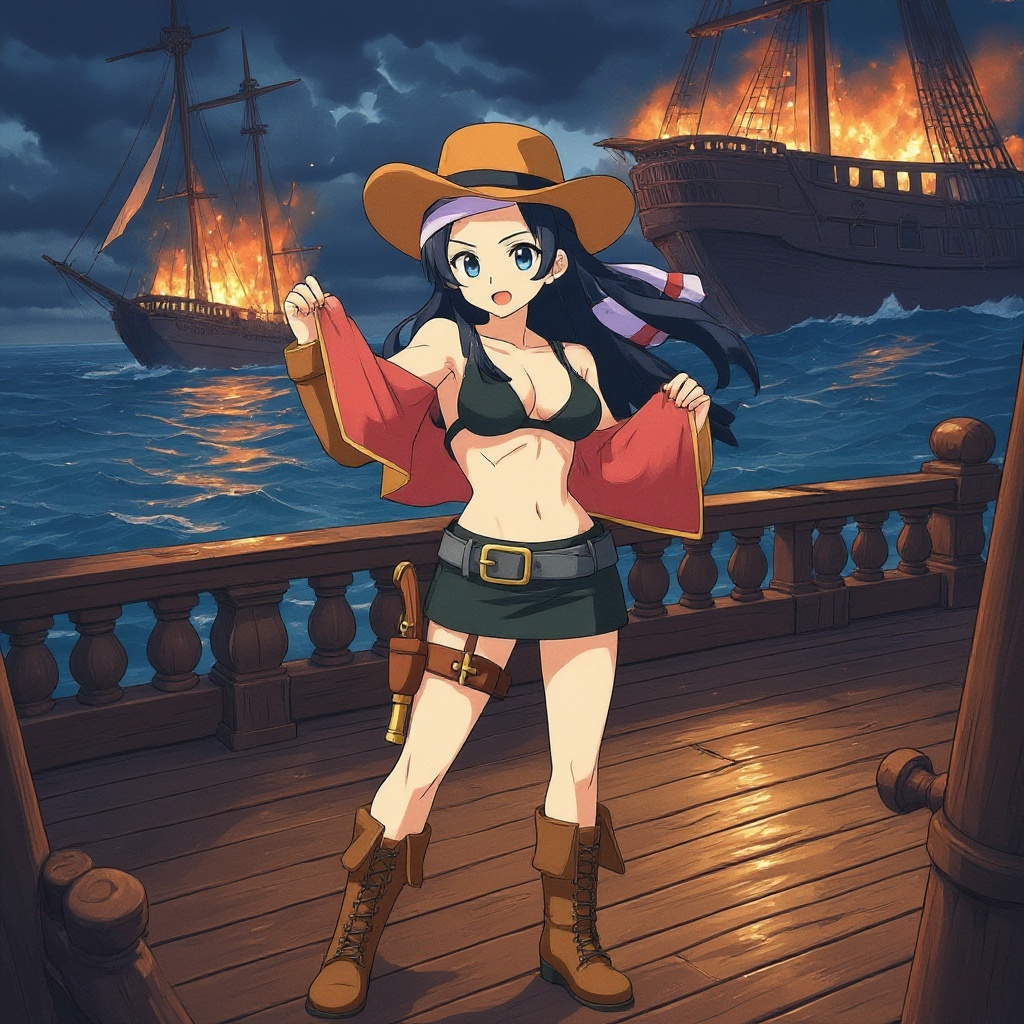 Nico Robin Flag Diamond Ship Code:A