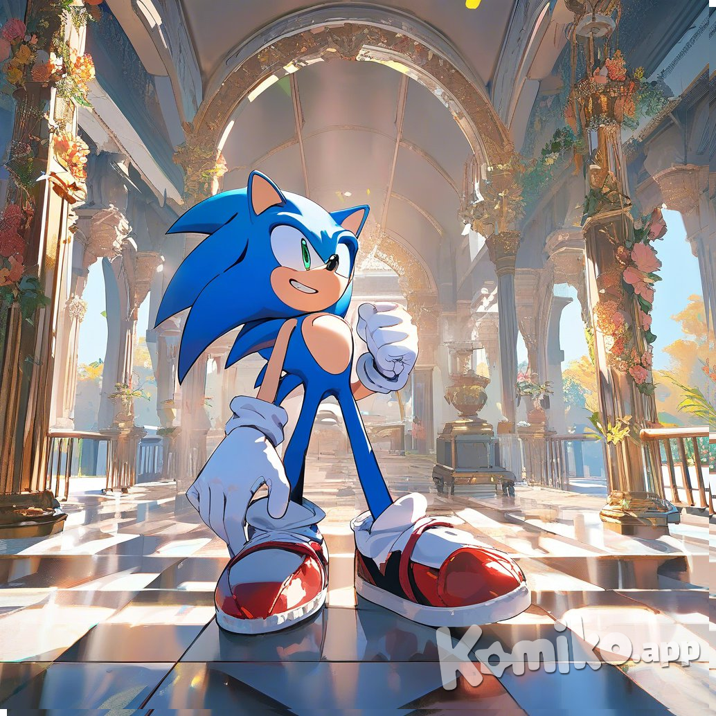 Sonic the hedgehog we will see you tomor