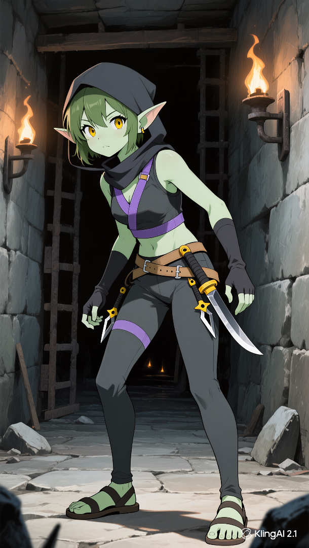 Dungeon goblin gril