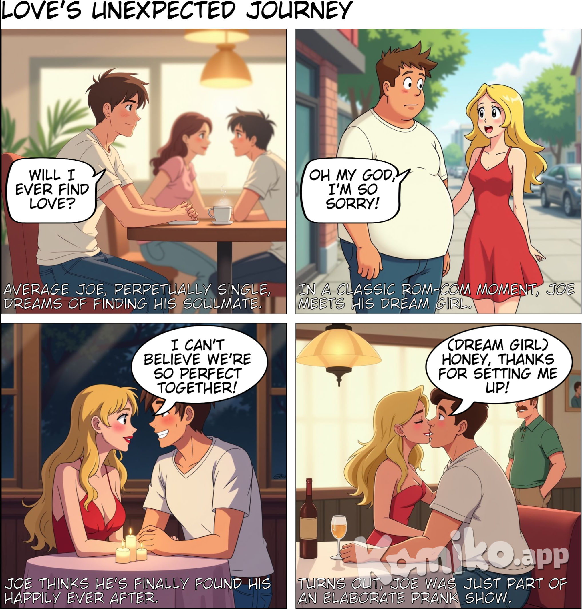 Guy finds girlfriend