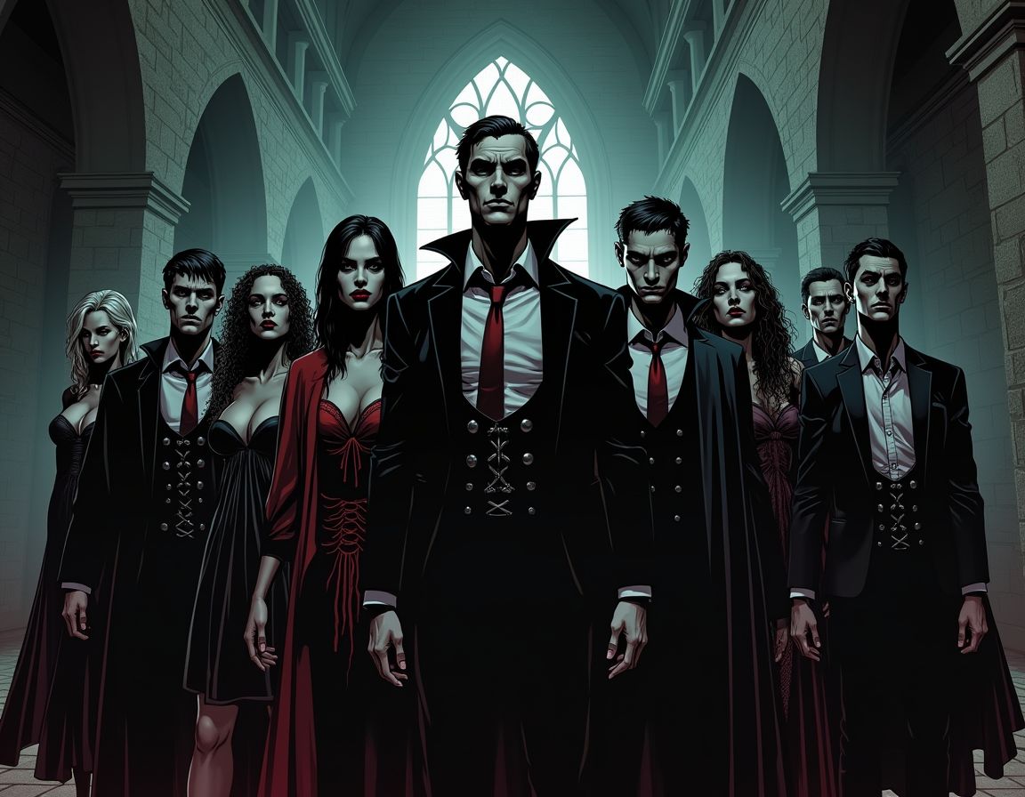 Group of vampires