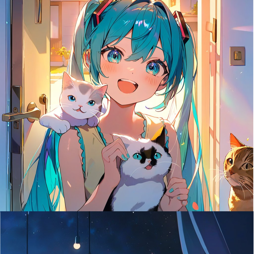 Miku's concert day