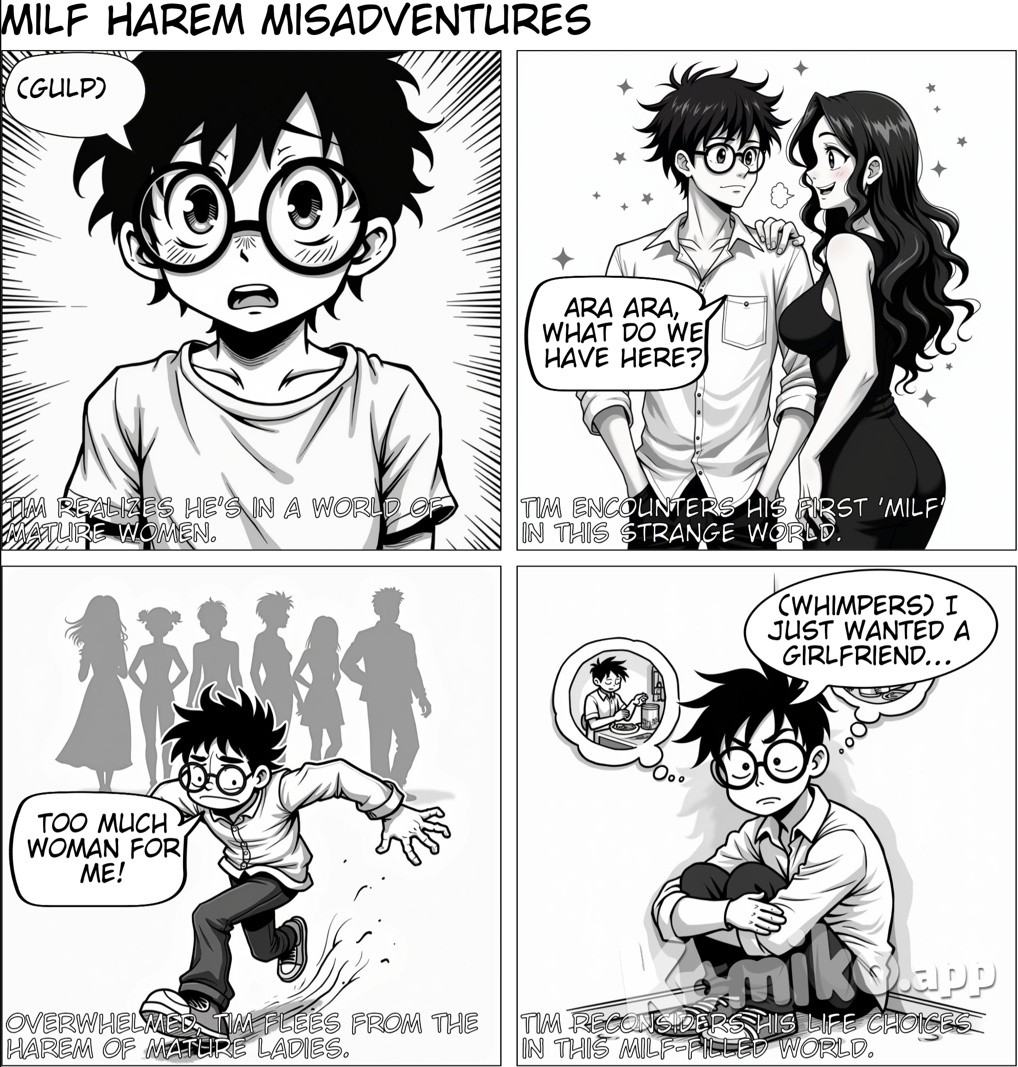 Harem world on milfs