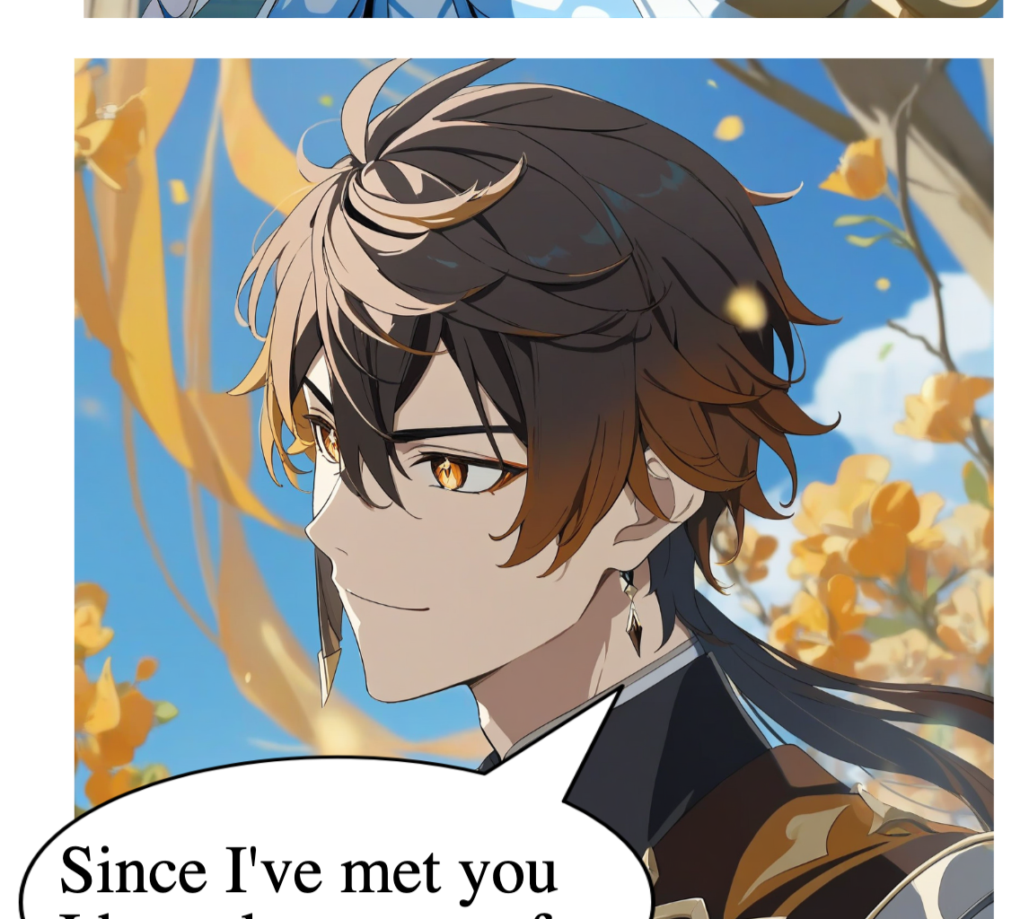 Zhongli being your fan? The truth is...