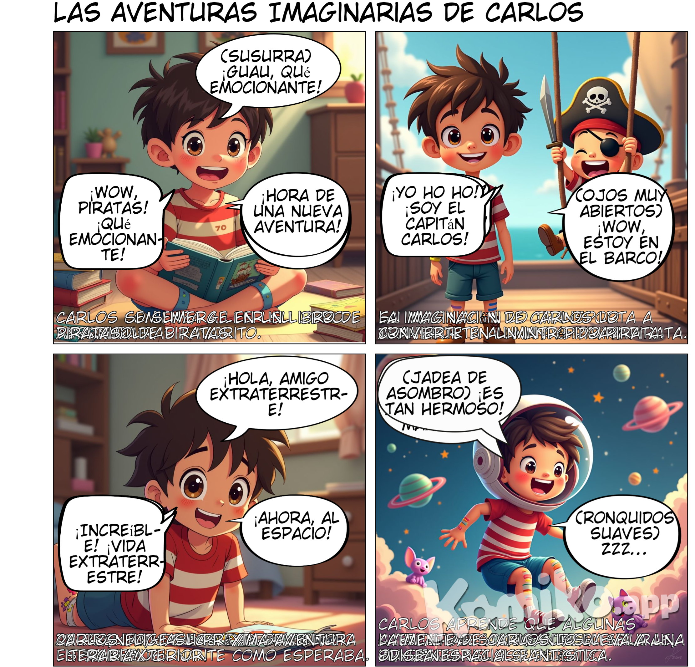 las aventuras de Carlos