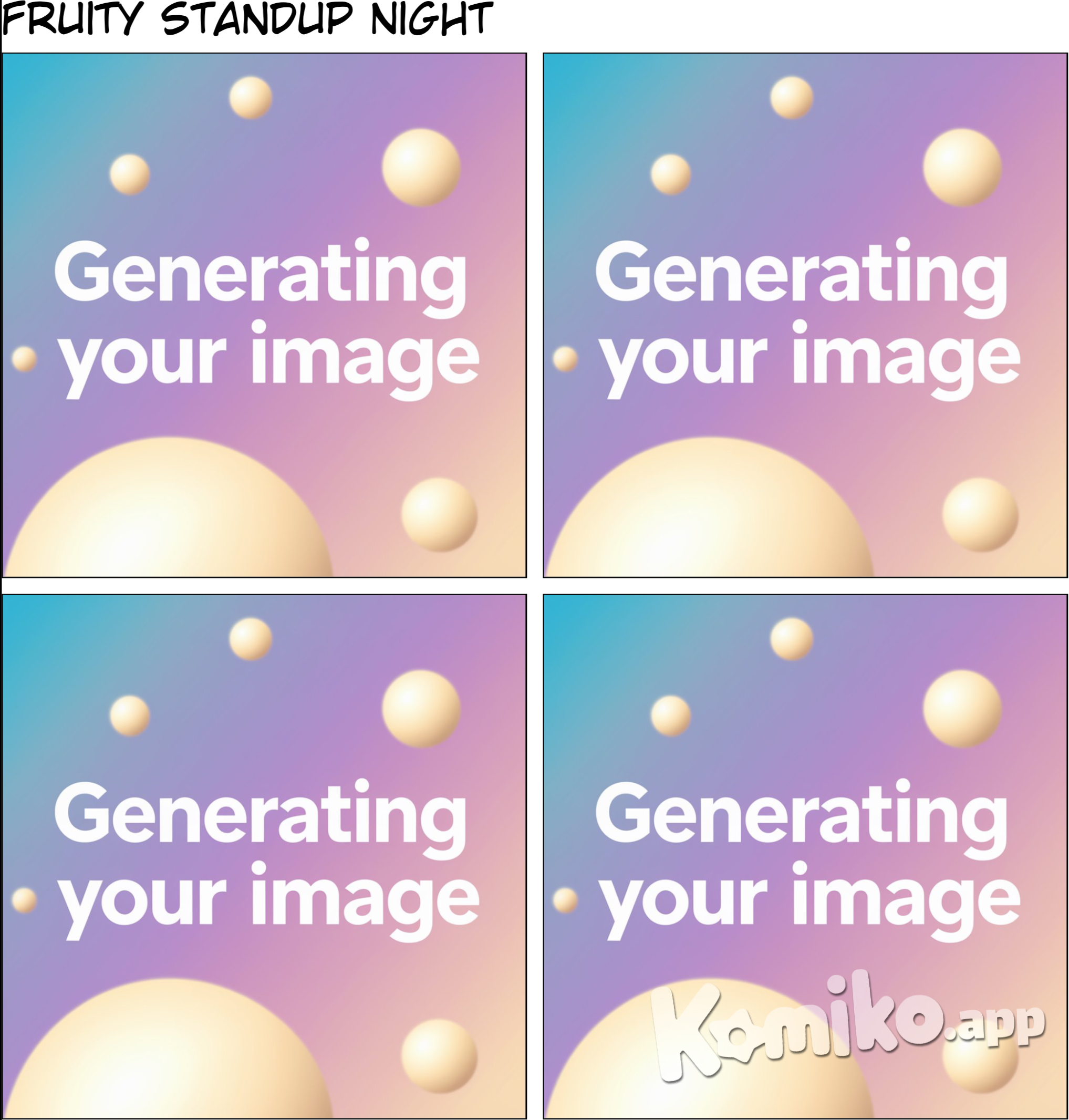 Fruits telling jokes