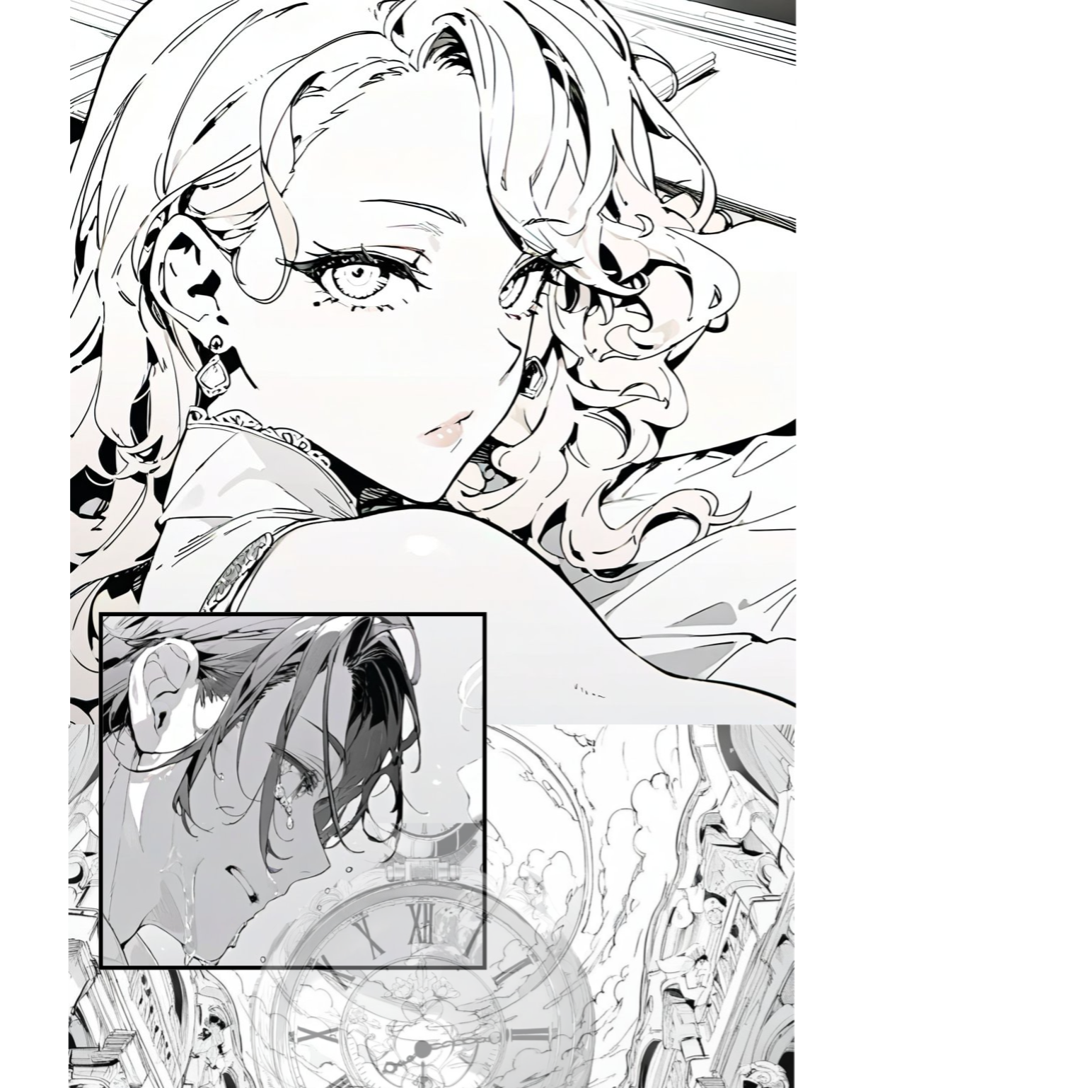 Manga style experimentation