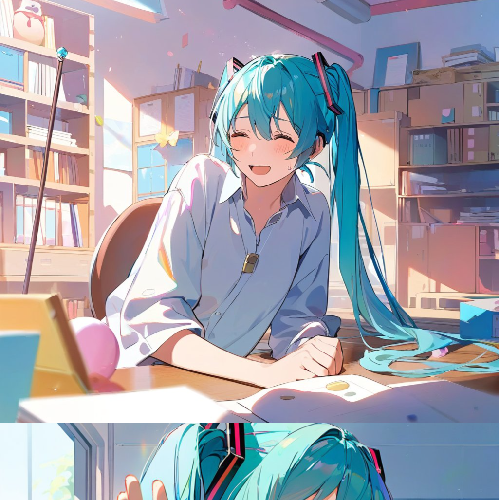 Miku's concert day