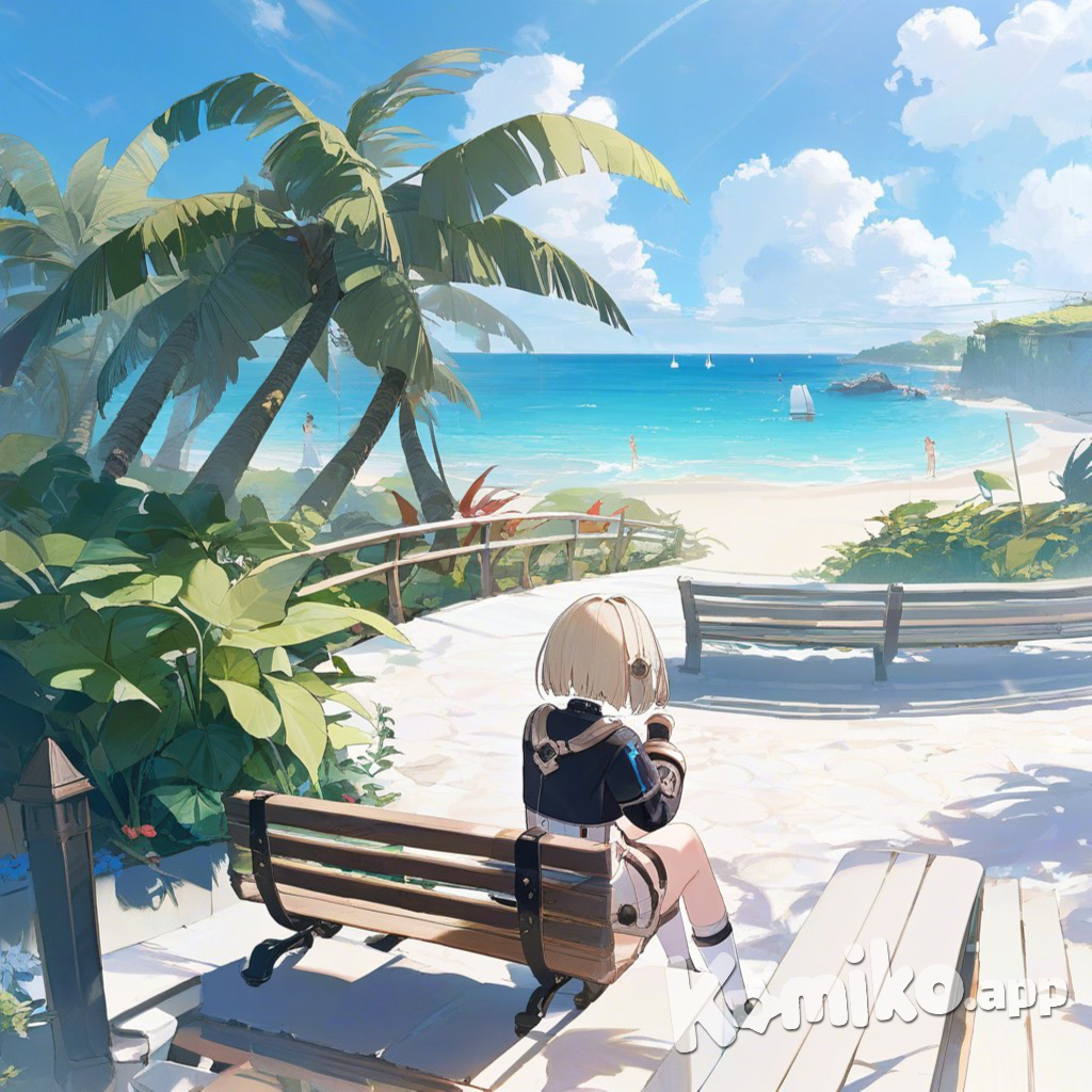 Beach scenery