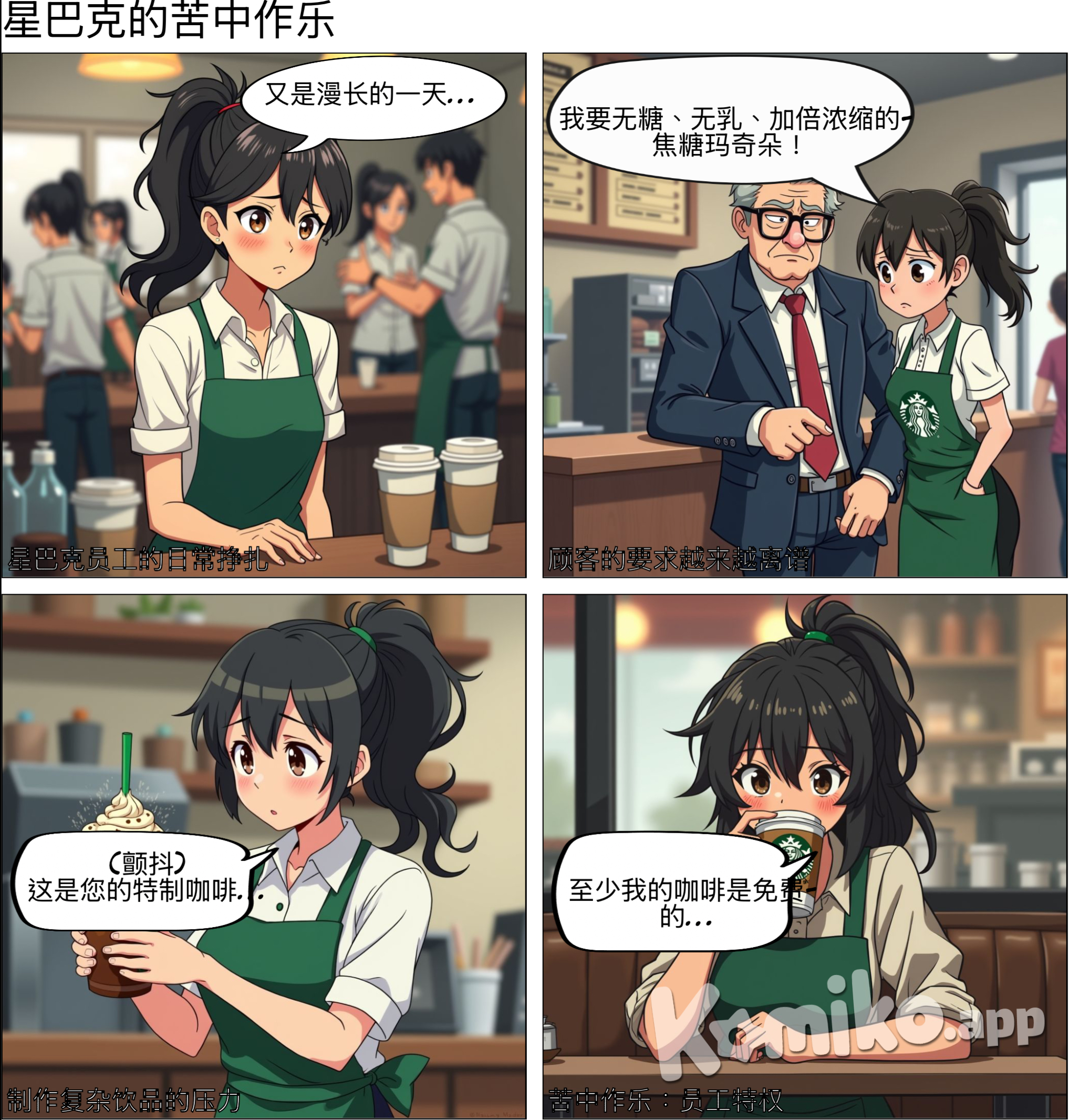 星巴克甘苦人