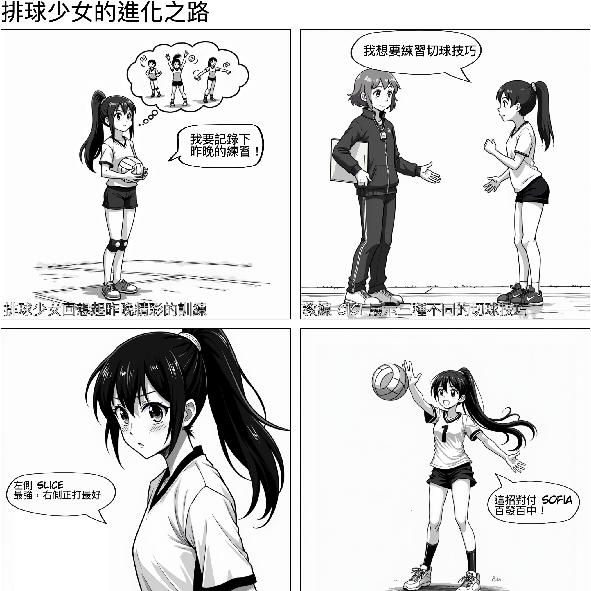 Beach girl's analys on skills