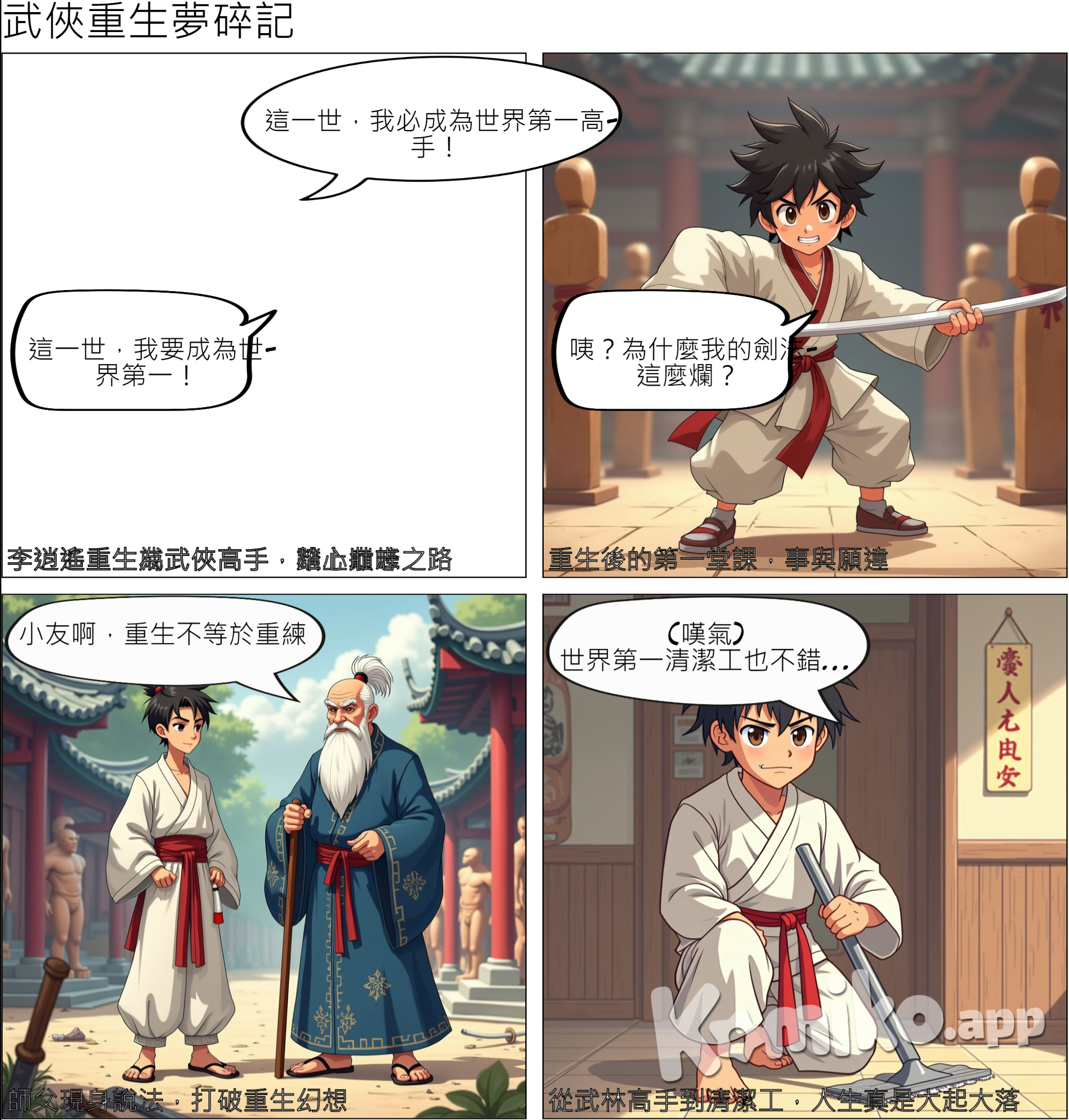我重生成武俠高手 這一世我要成為世界第一