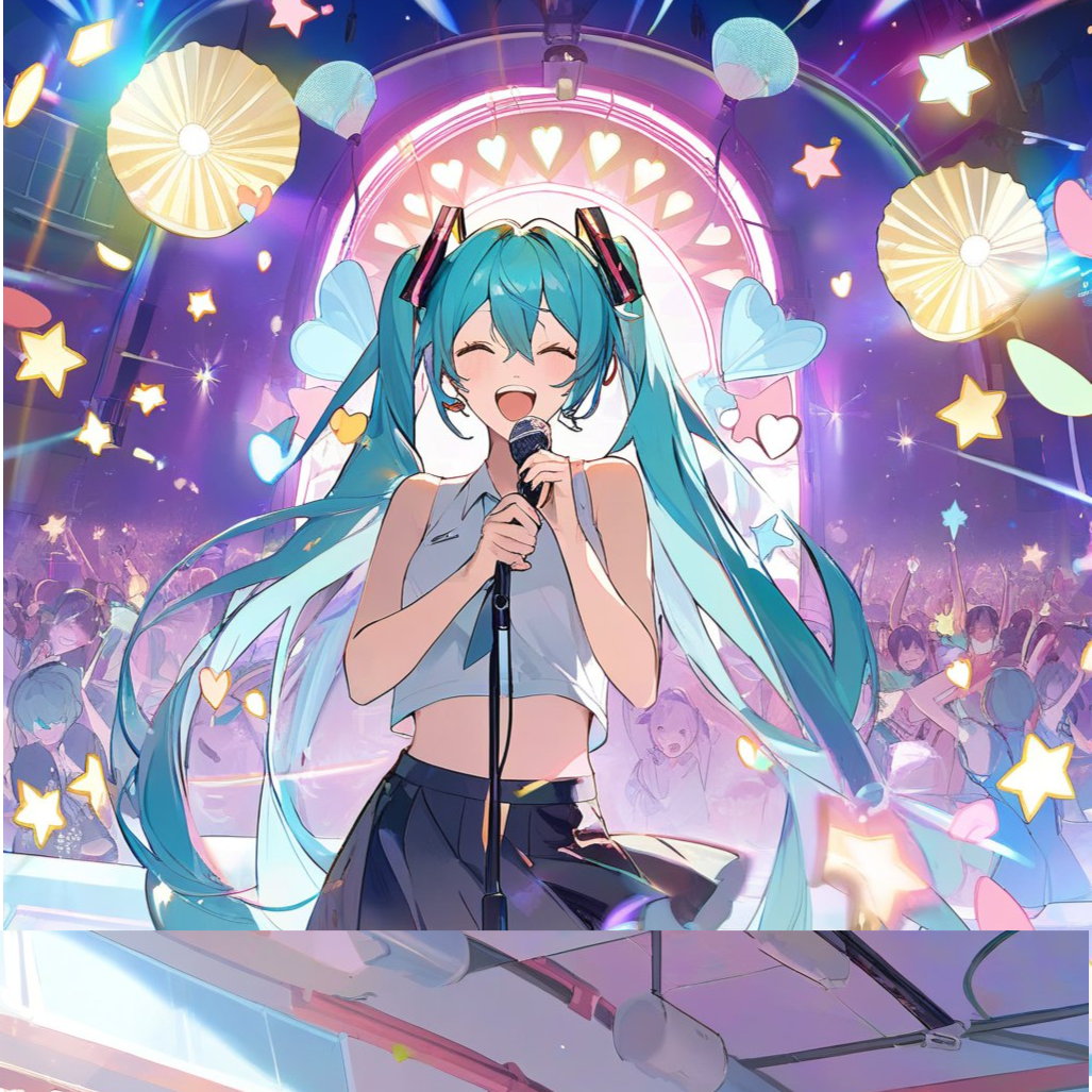 Miku's concert day