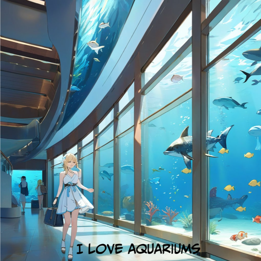 Aquariums are so romantic