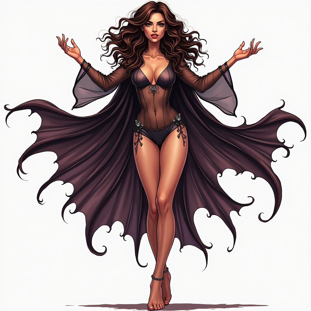 Marusha, the sexy vampire