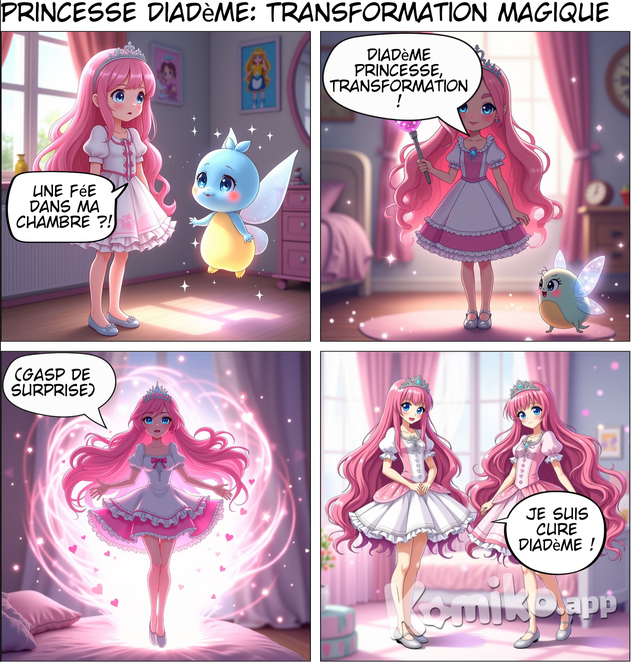 Pretty cure fanseries princesse diadème