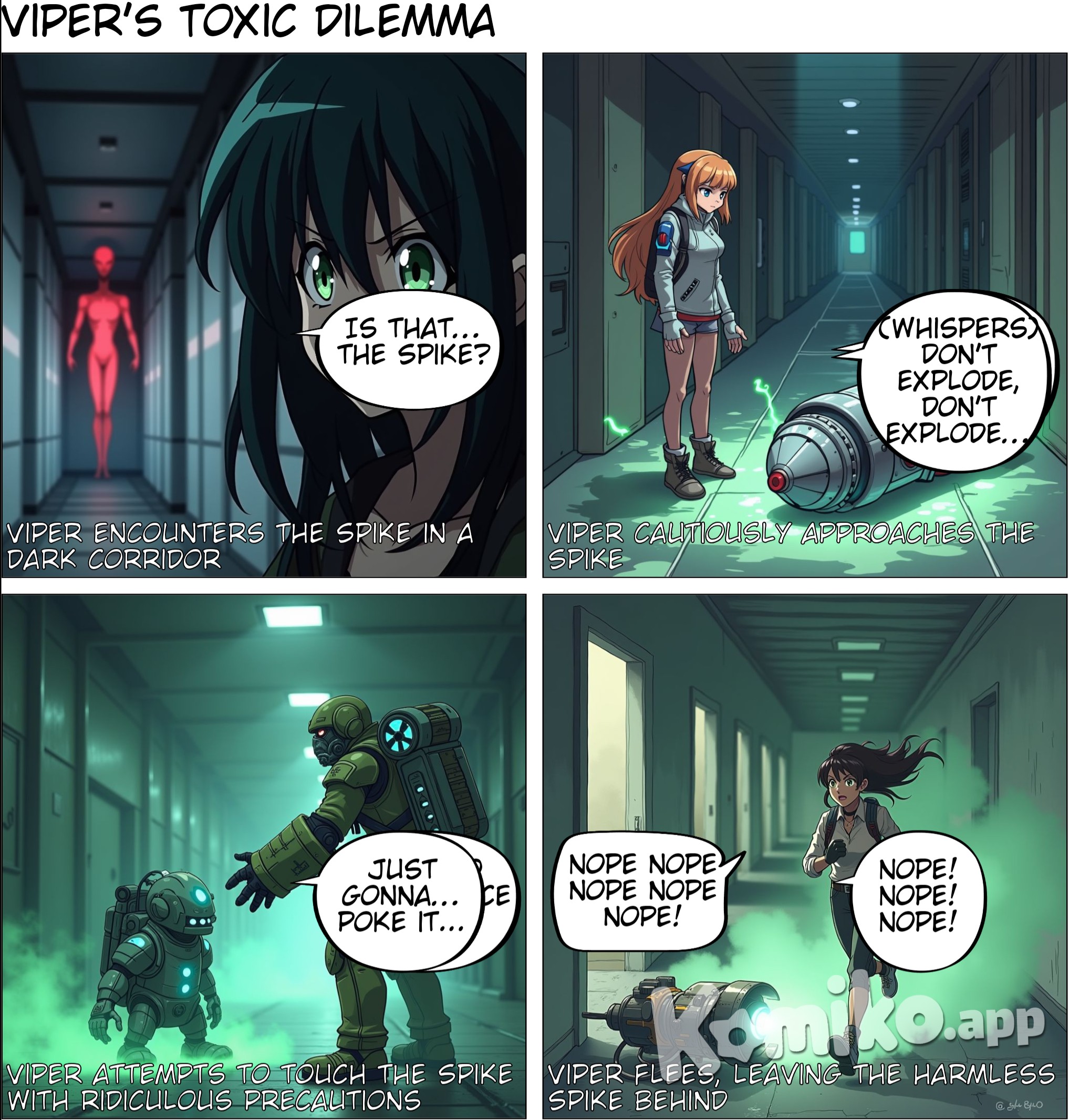 Valorant Viper scared to Pick up the Spike