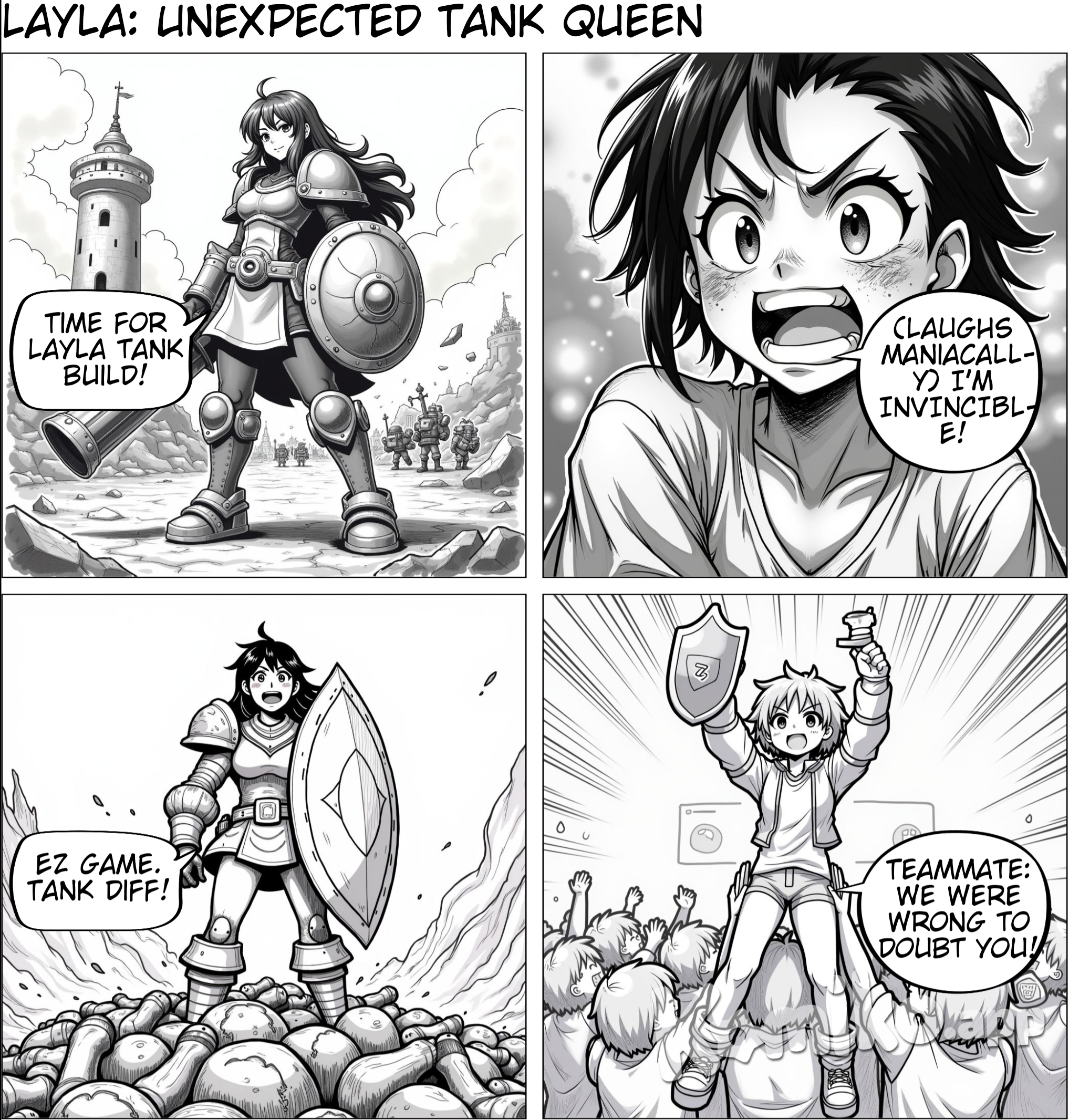 Mobile Legends Layla Tank Build Carried the whole team