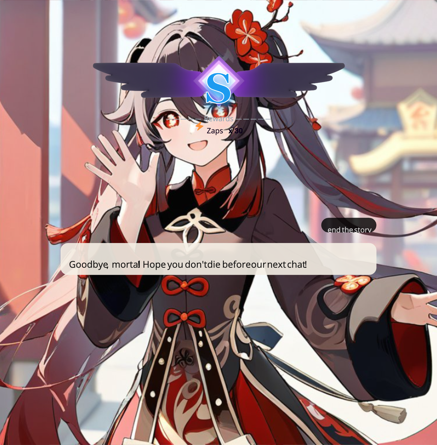 Chat with Character - Journey with Hu Tao
