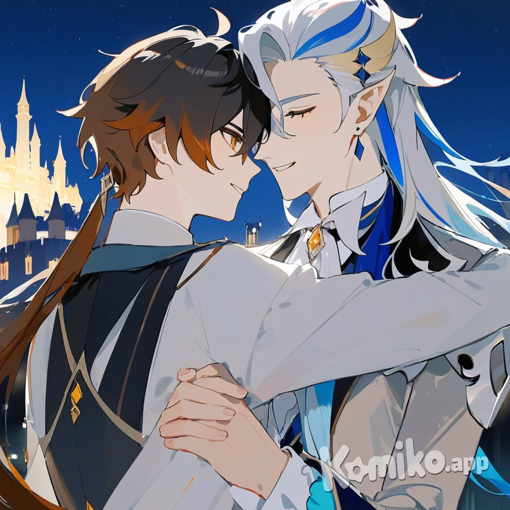 Neuvillette x Zhongli 🌧️🔶