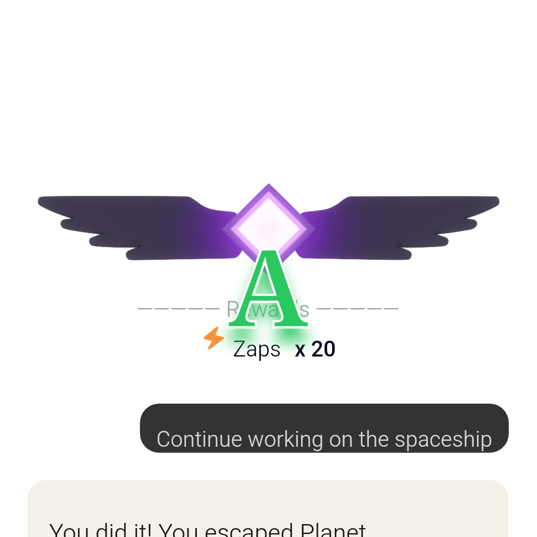 Zapped Away - Journey with Minna