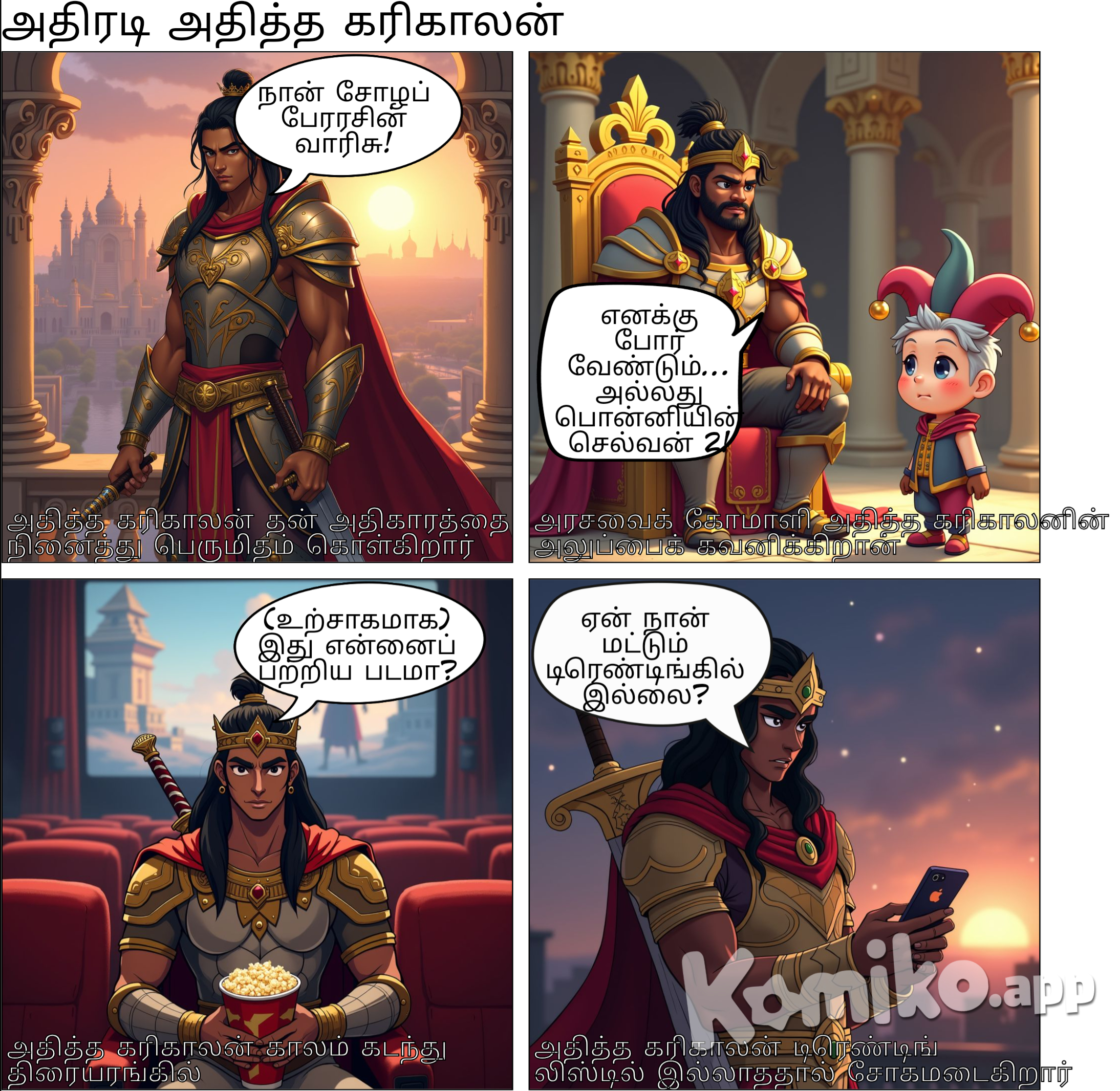 Adita karikalan from ponniyin selvan 
